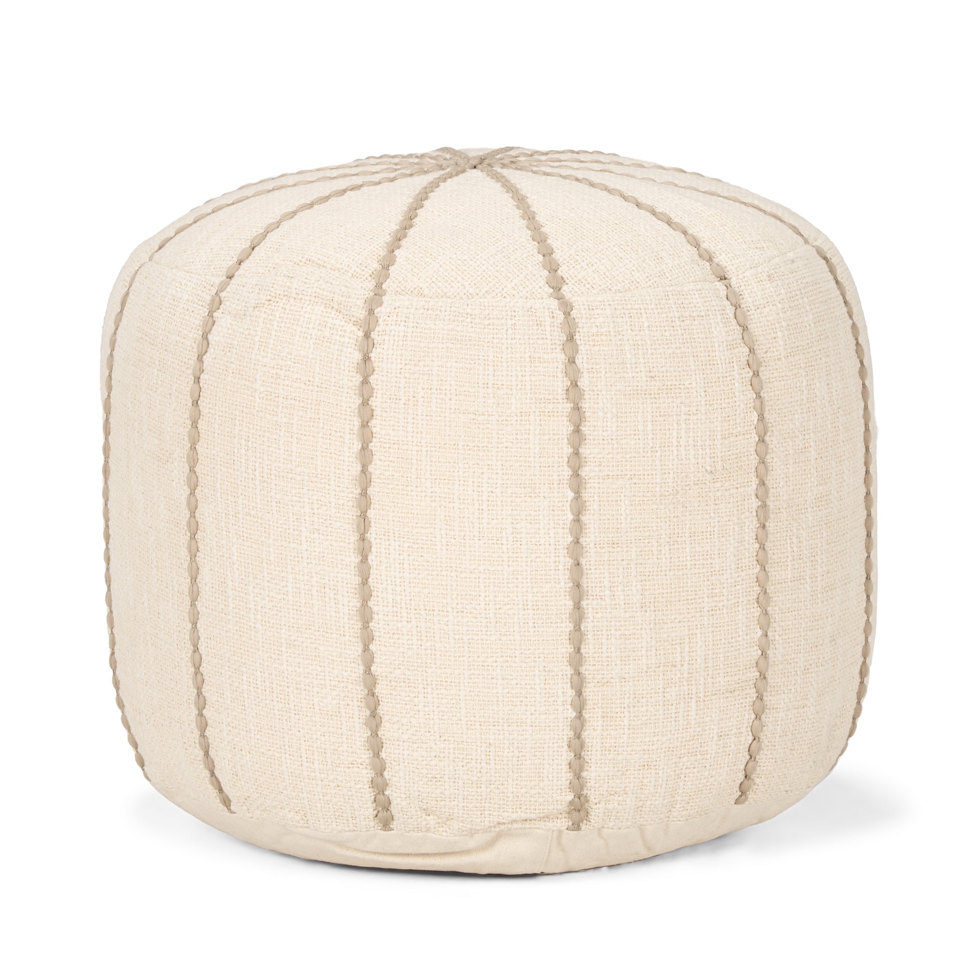 Sachi Pouf Beige - poufs