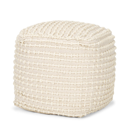 Sakaye Pouf Beige | Cream - poufs