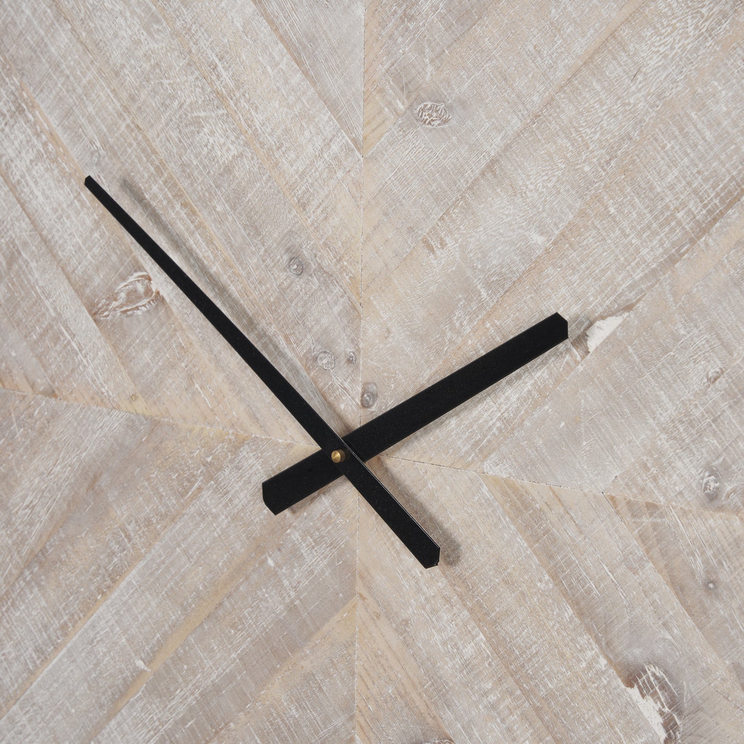 Rani Clock Black Metal | Wood - wall-clocks