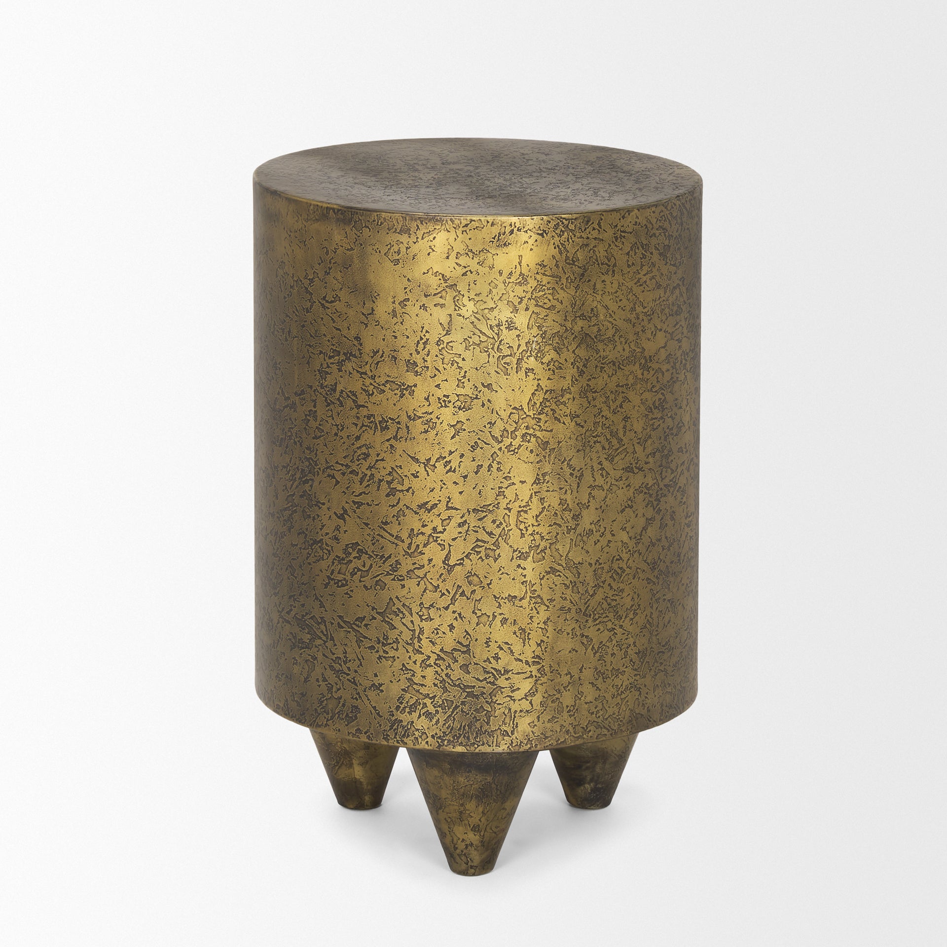 Rosh Accent Table Gold Metal - accent-tables