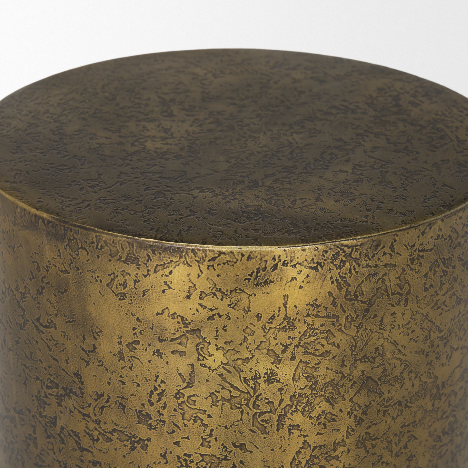 Rosh Accent Table Gold Metal - accent-tables