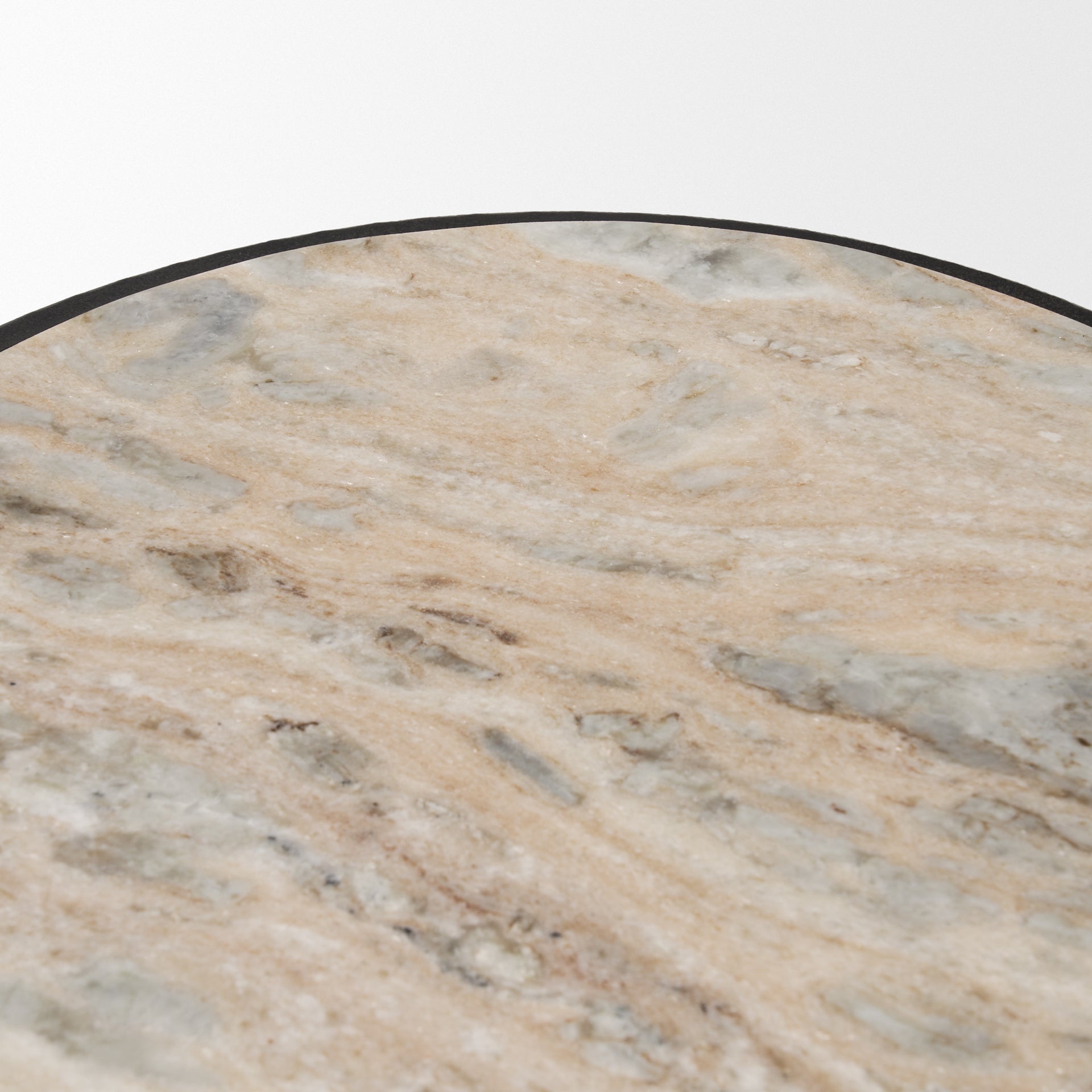 Russo Accent Table Gunmetal | Marble - accent-tables