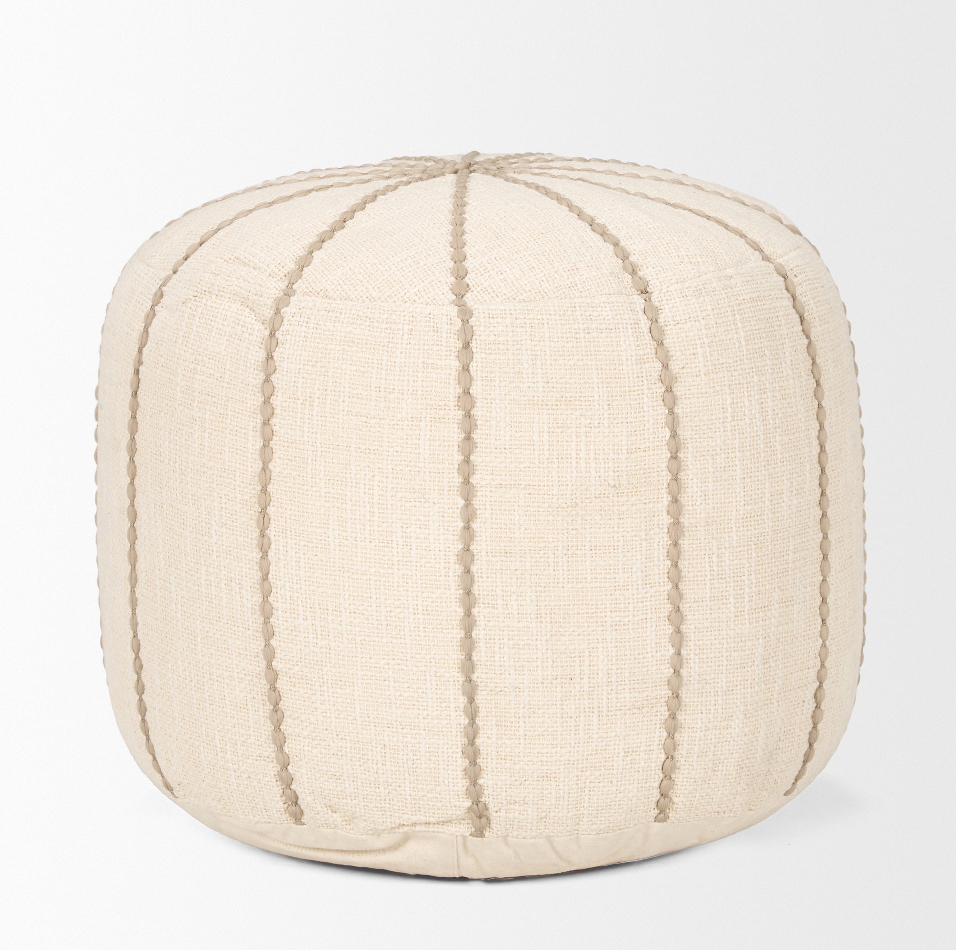 Sachi Pouf Beige - poufs