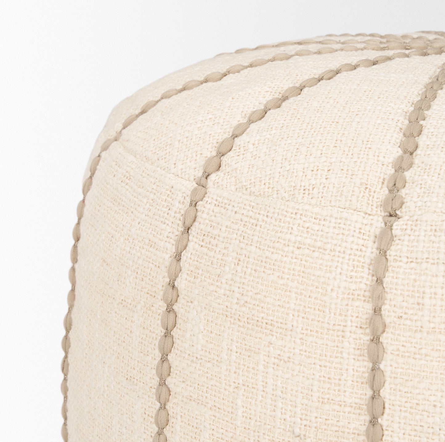 Sachi Pouf Beige - poufs