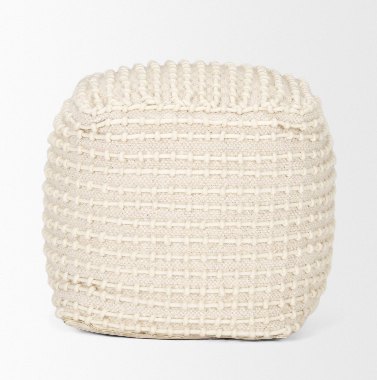 Sakaye Pouf Beige | Cream - poufs