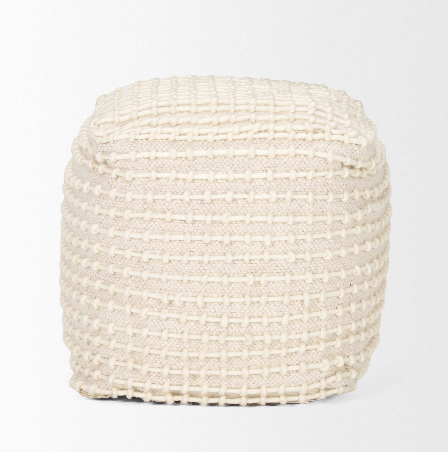 Sakaye Pouf Beige | Cream - poufs