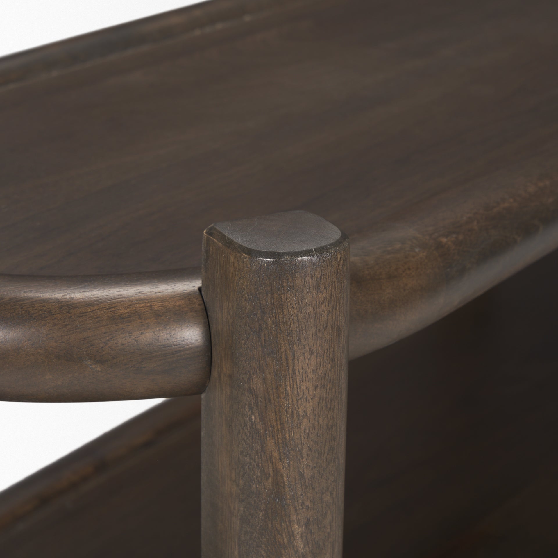 Romi Console Table Dark Brown | Wood - console-tables