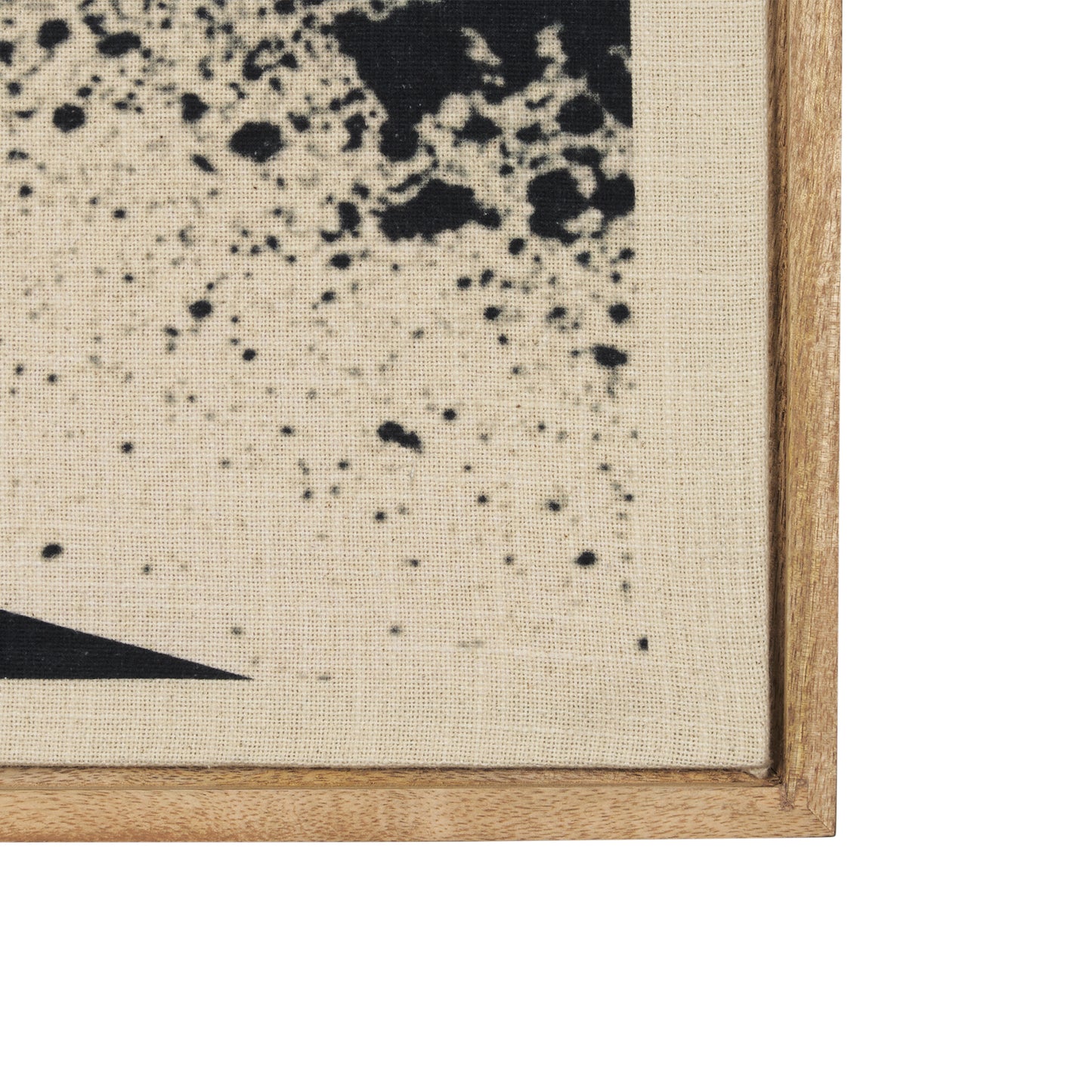 Revelin Small Fabric Collage Framed Linen Wall Art