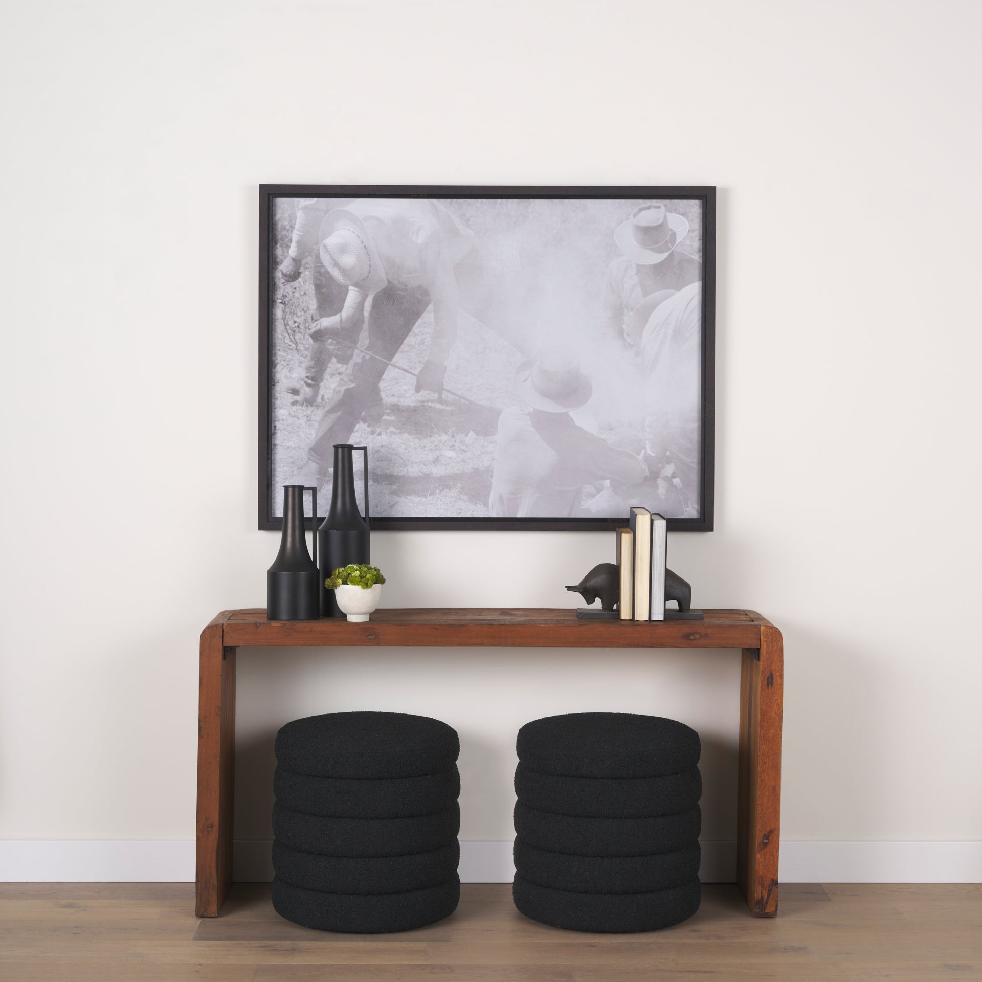 Tauro III (Set of 2) 10L x 5W Black Cast Aluminum Raging Bull Bookends