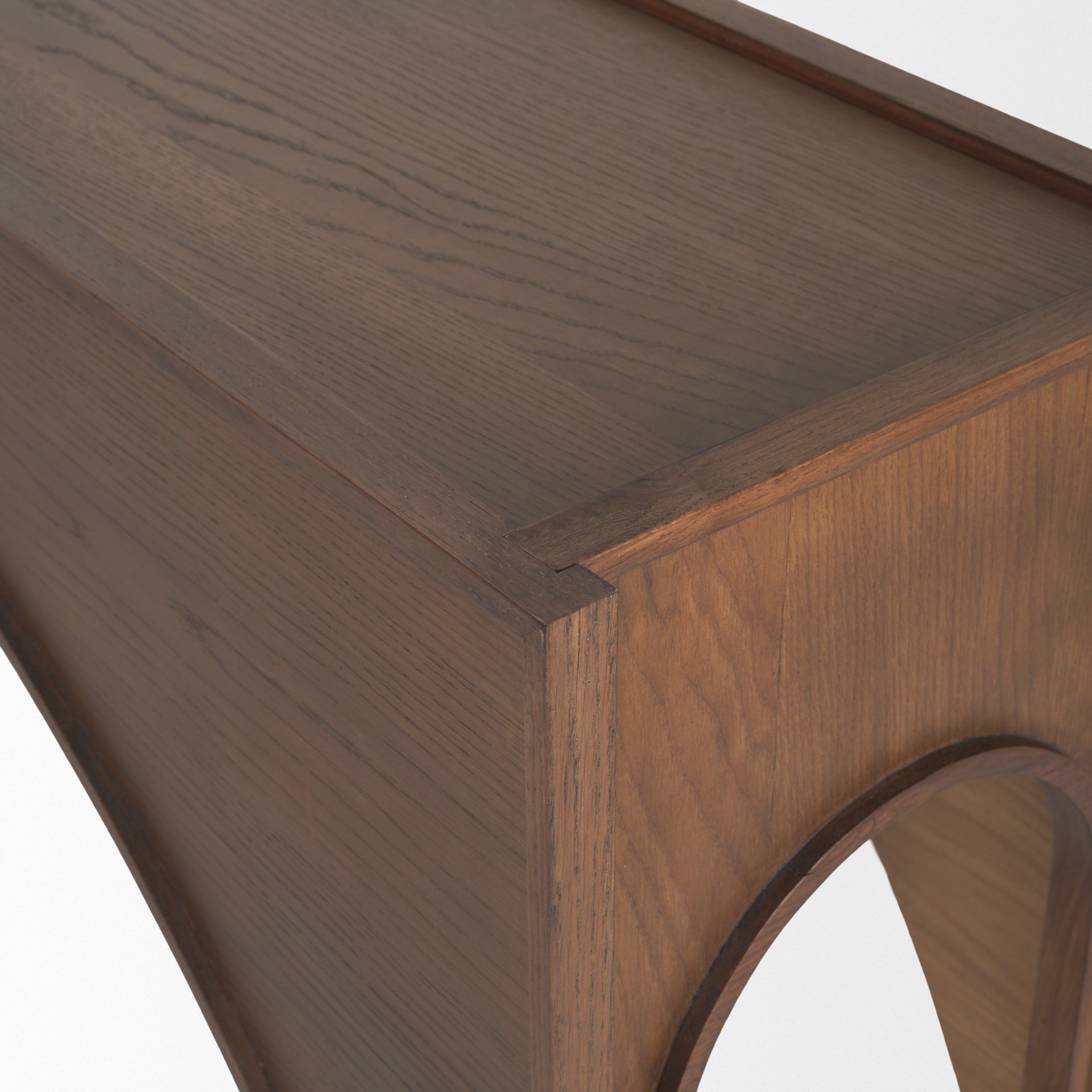 Laraya Console Table Dark Brown | Wood - console-tables