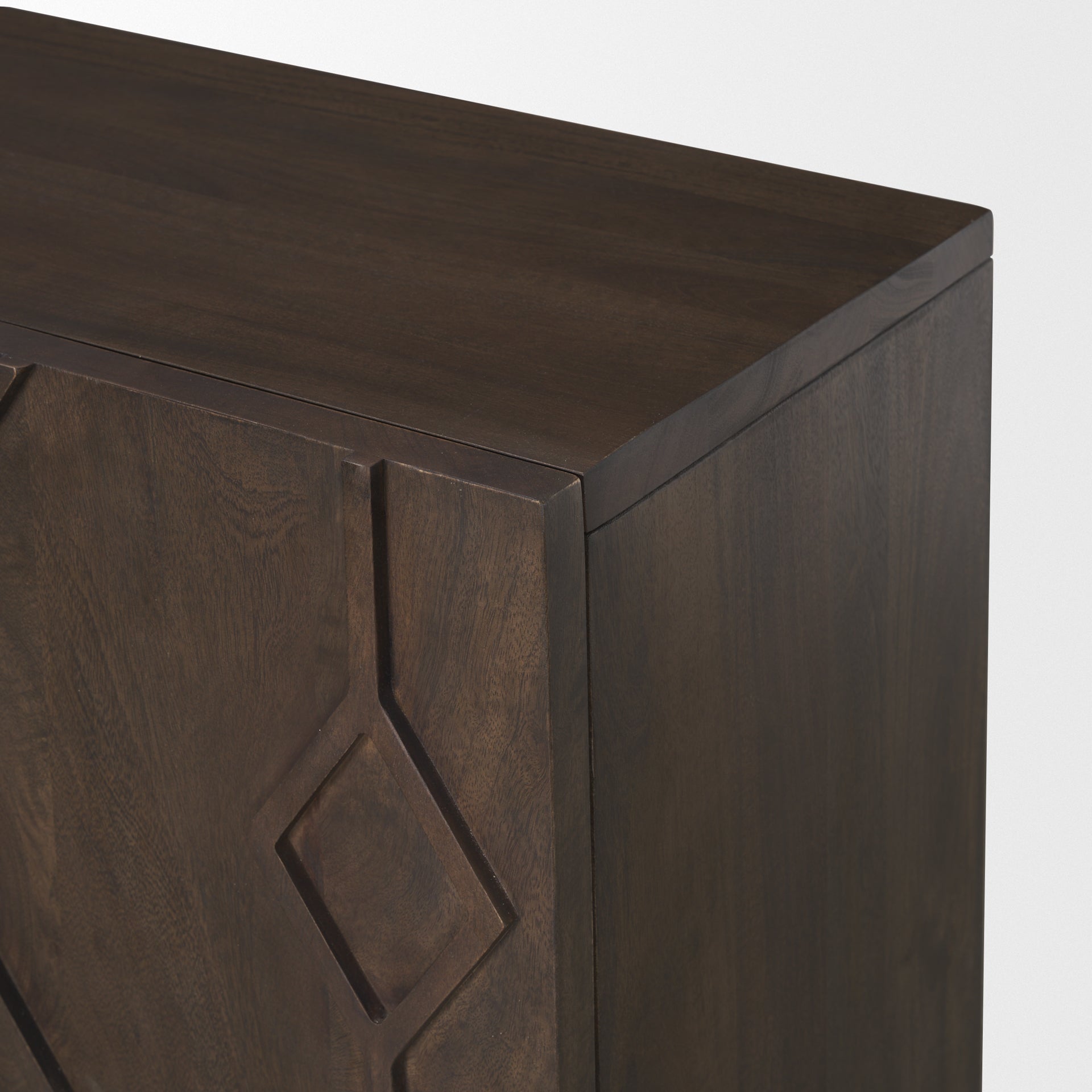 Heera Accent Cabinet Dark Brown - acc-chest-cabinets