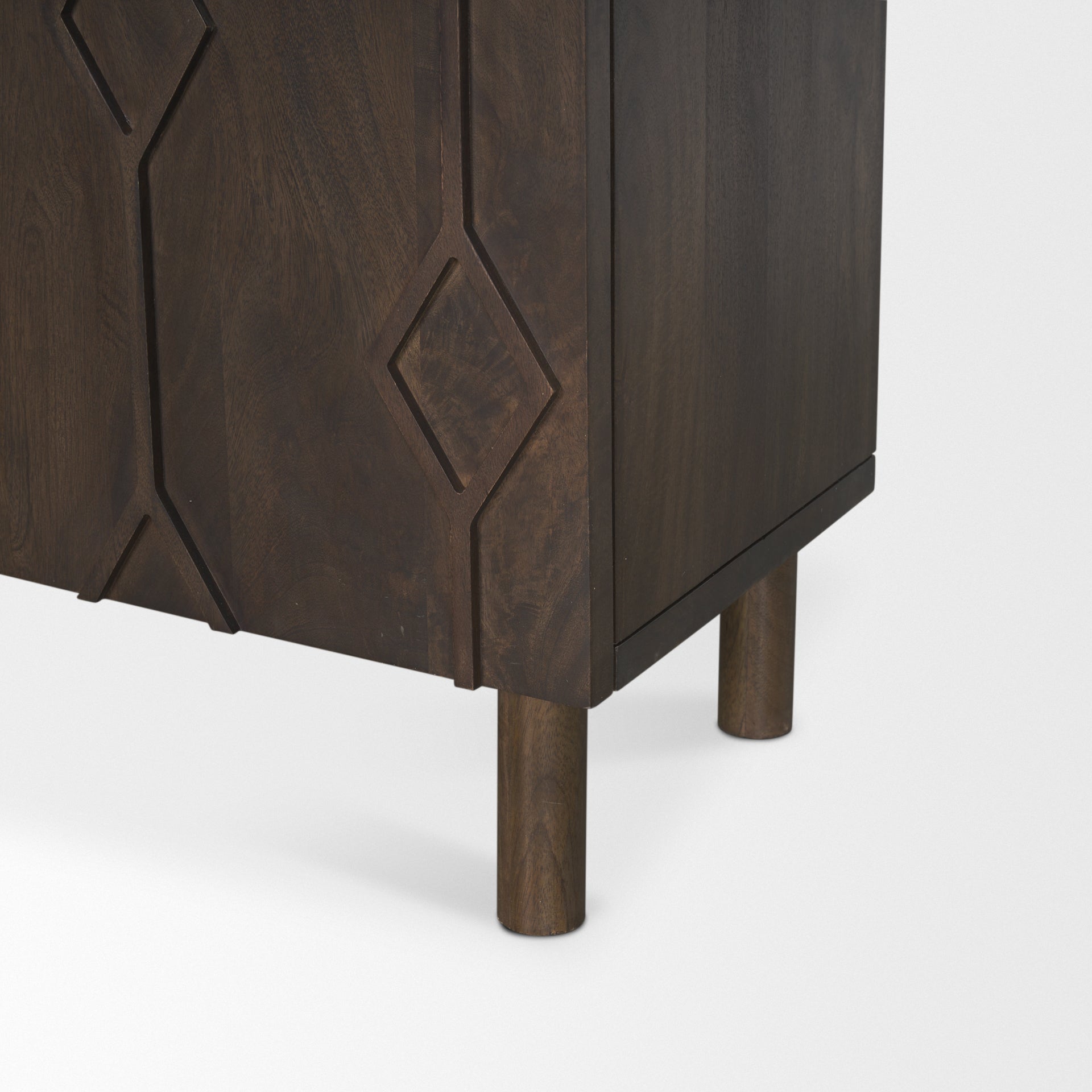 Heera Accent Cabinet Dark Brown - acc-chest-cabinets