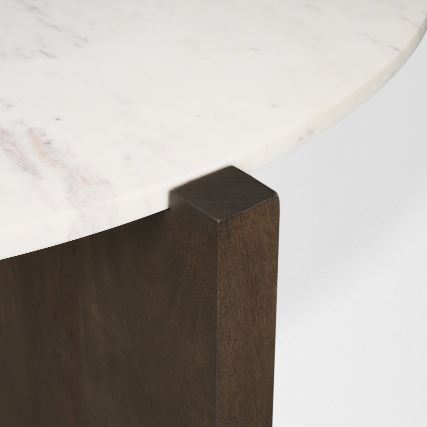 Bianca Coffee Table Dark Brown | Marble - coffee-tables