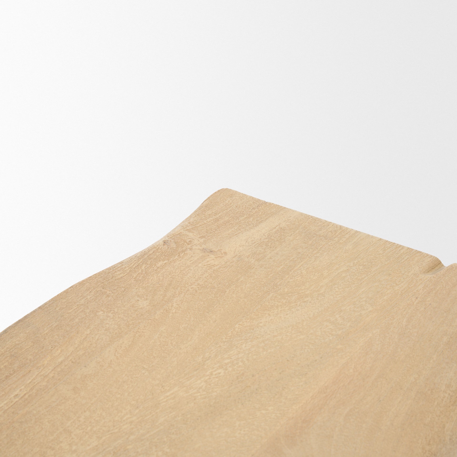 Sekou Light Brown Wooden Craftsman Console Table