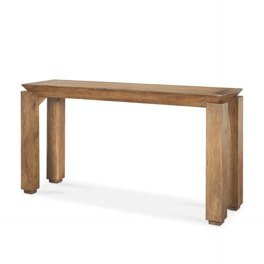 Sapphira Console Table Brown Wood - console-tables