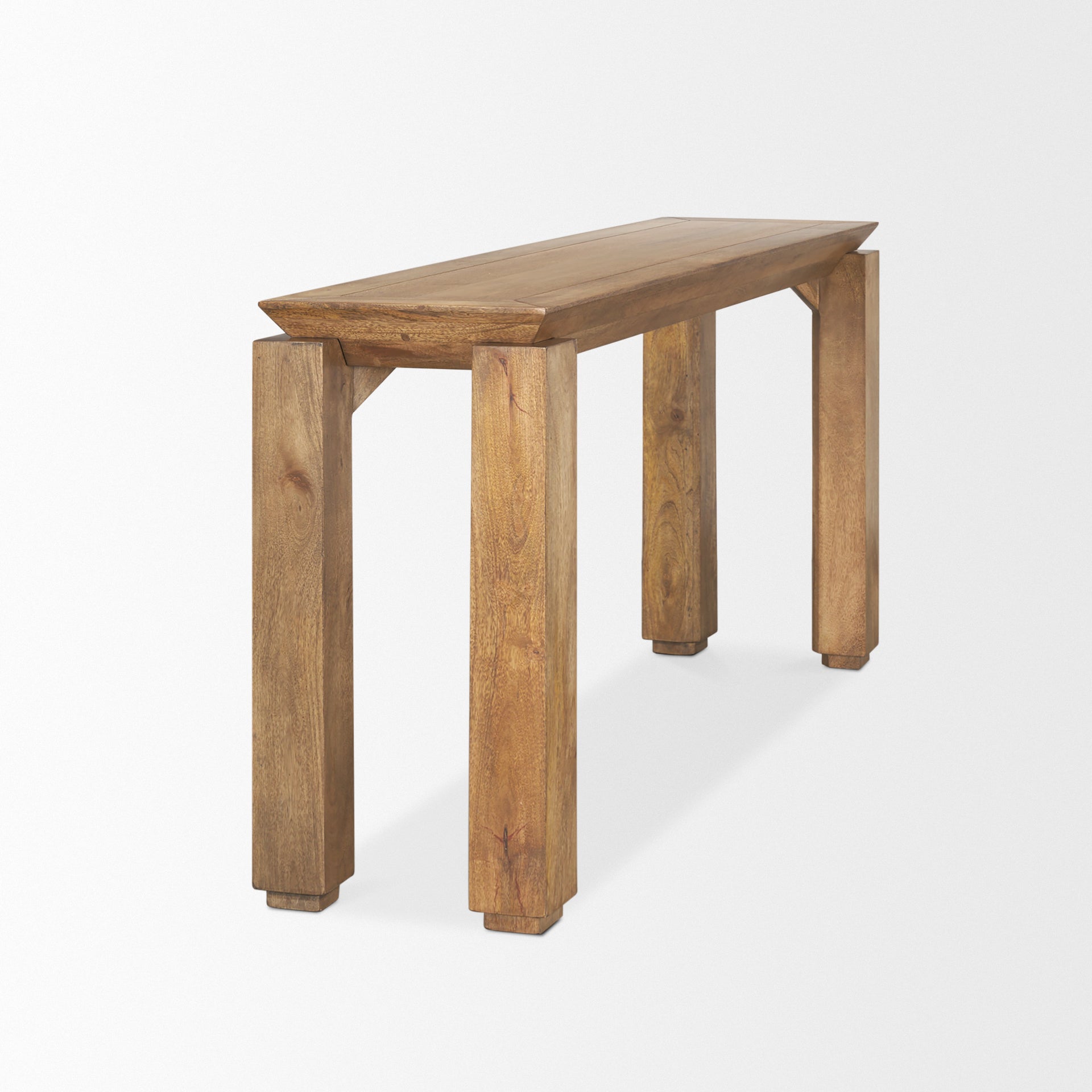 Sapphira Console Table Brown Wood - console-tables