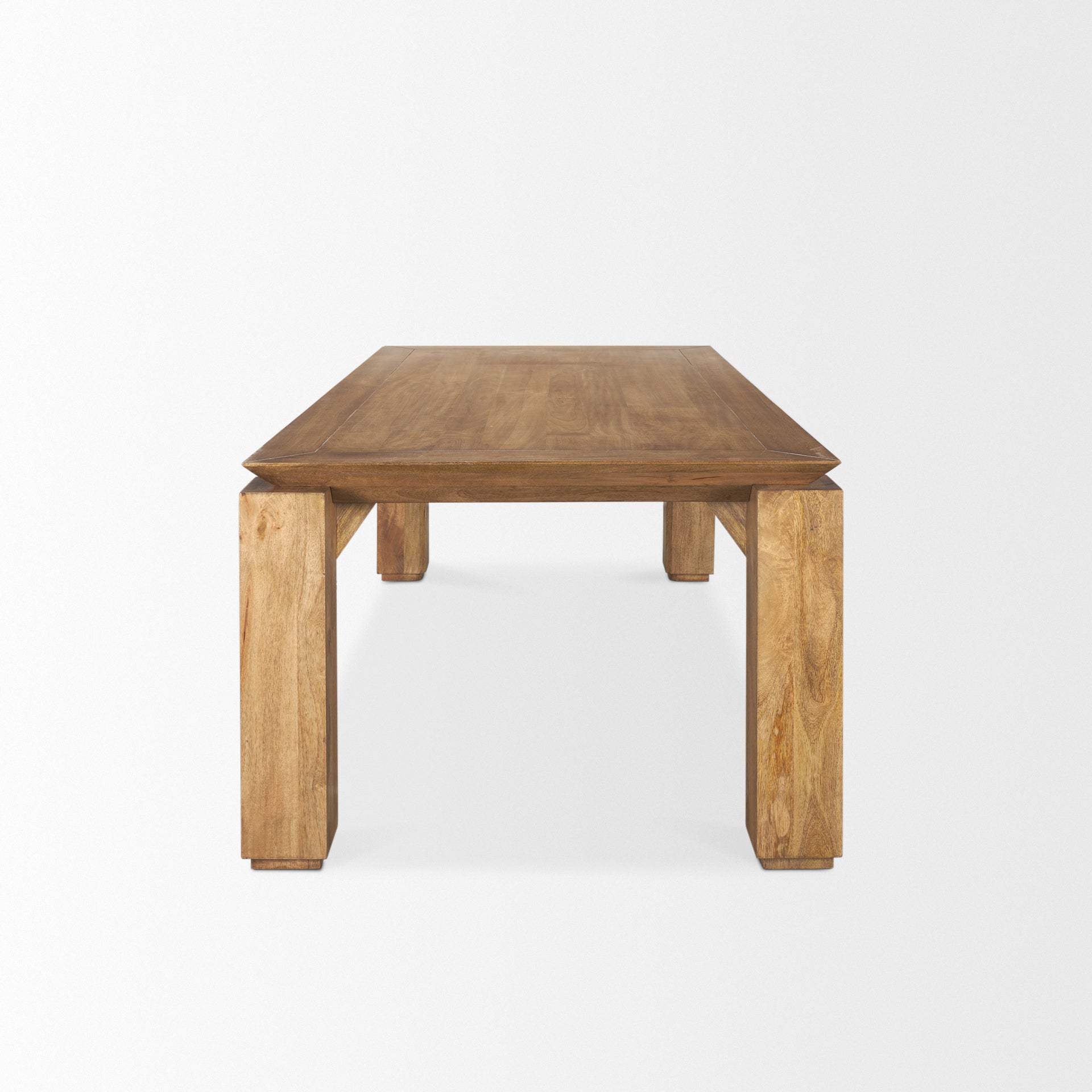 Sapphira Dining Table Brown Wood - dining-table