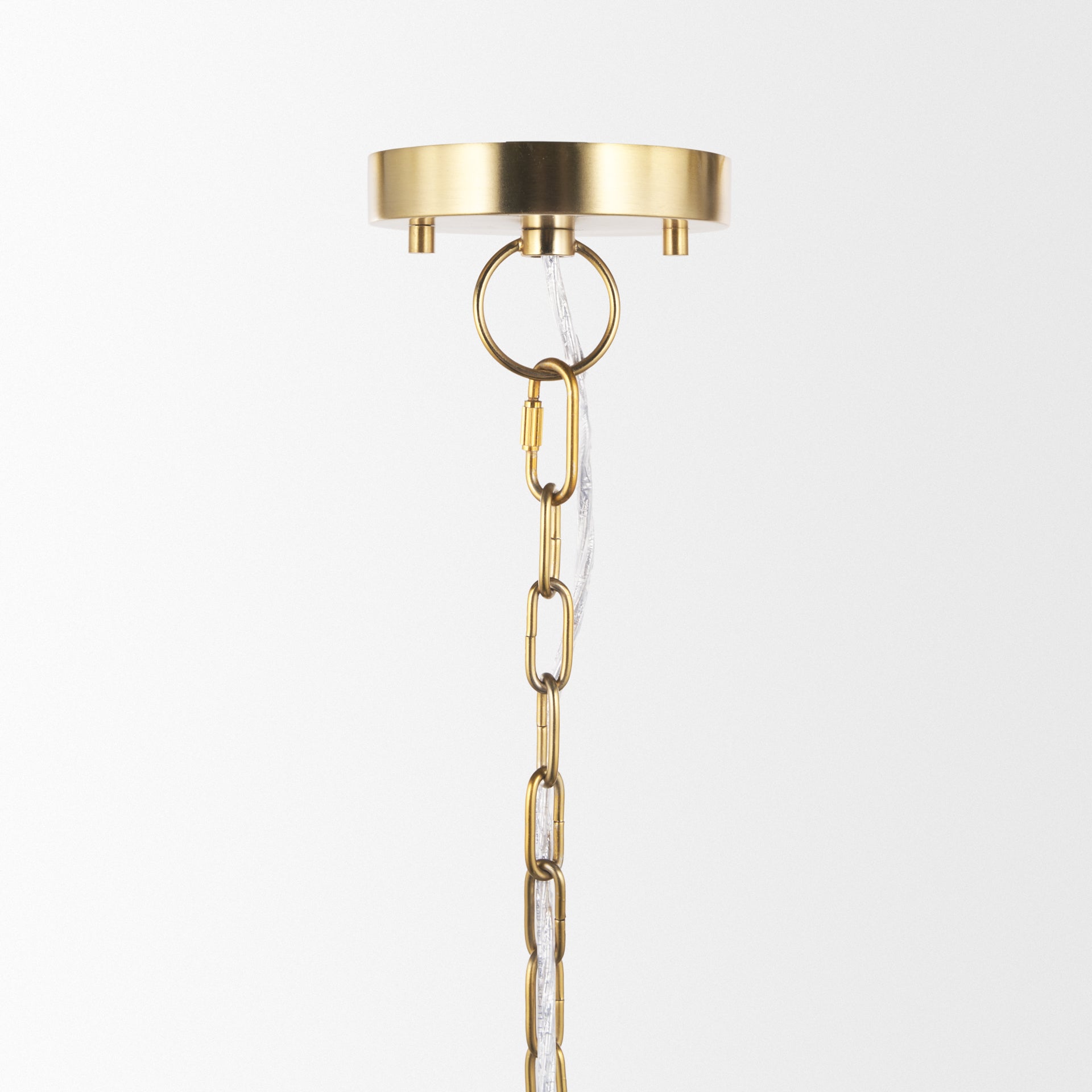 Saliha Pendant Light Cane | Gold Metal - pendant-light