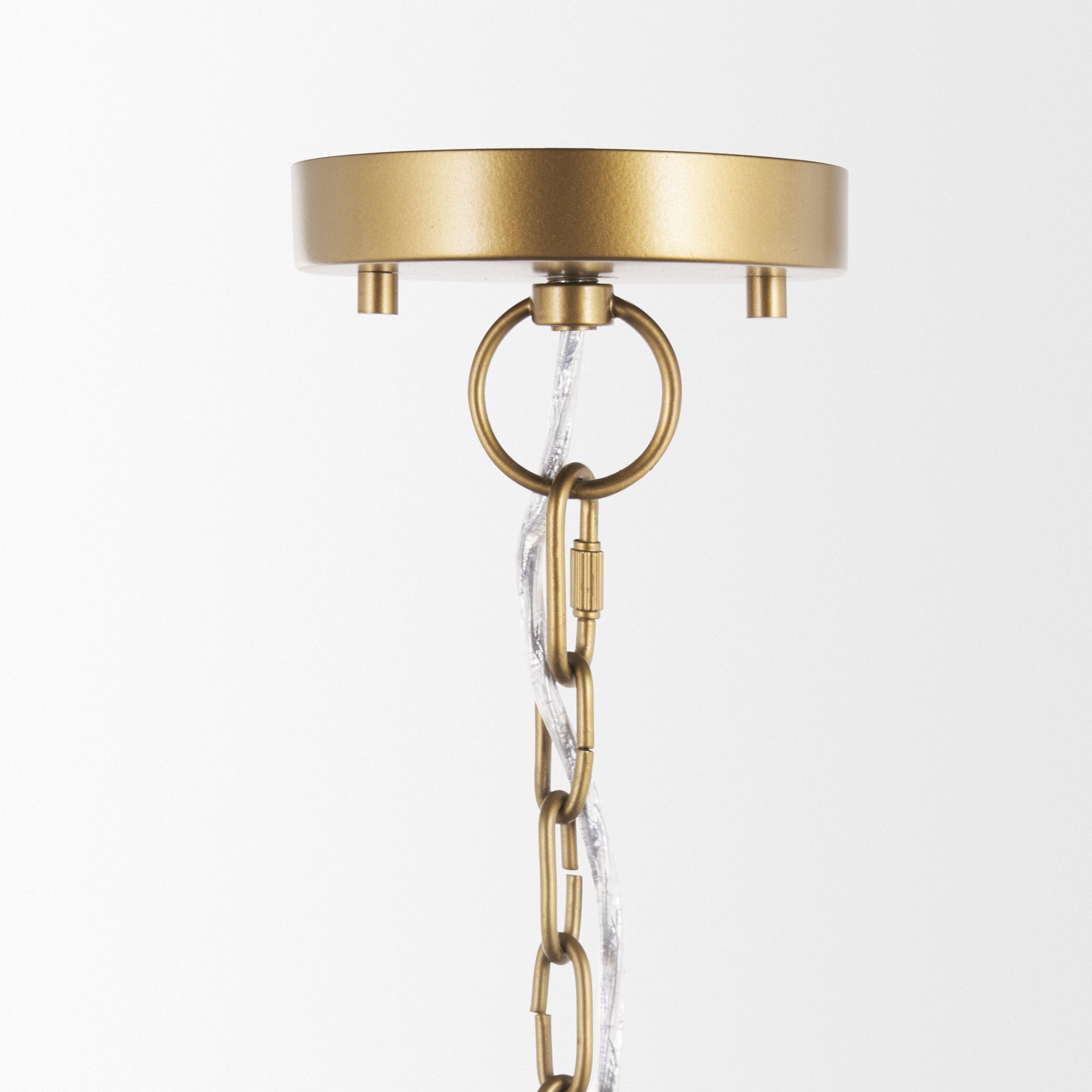 Sanne Pendant Light Gold Metal | Silver Foil | Wide - pendant-light