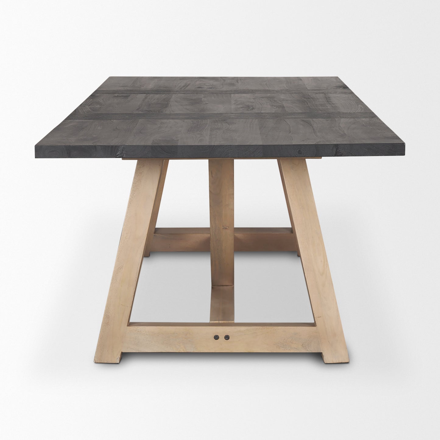 Rialto Dining Table Black | Brown | 84x42