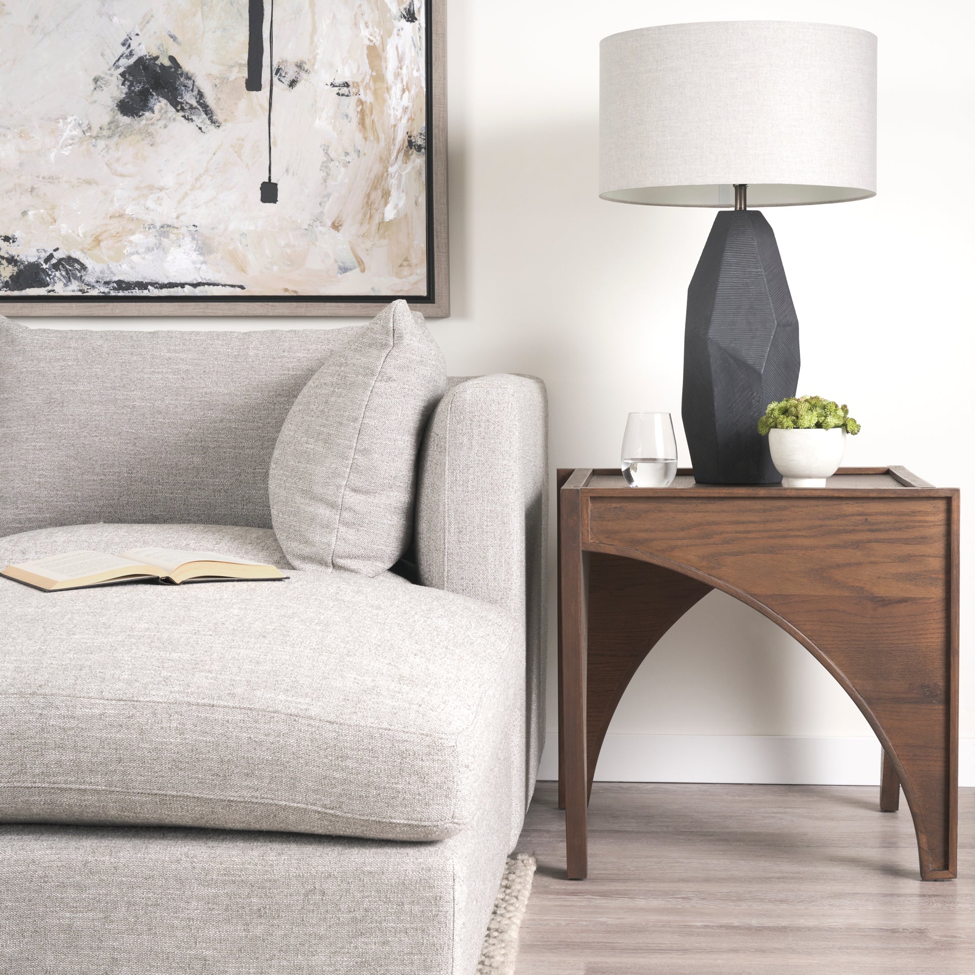 Laraya End Table Dark Brown | Wood - end-and-side-tables