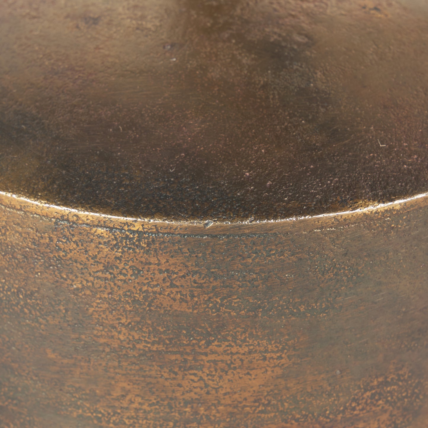 Quincy Large Gold Metal Decorative Bell Object