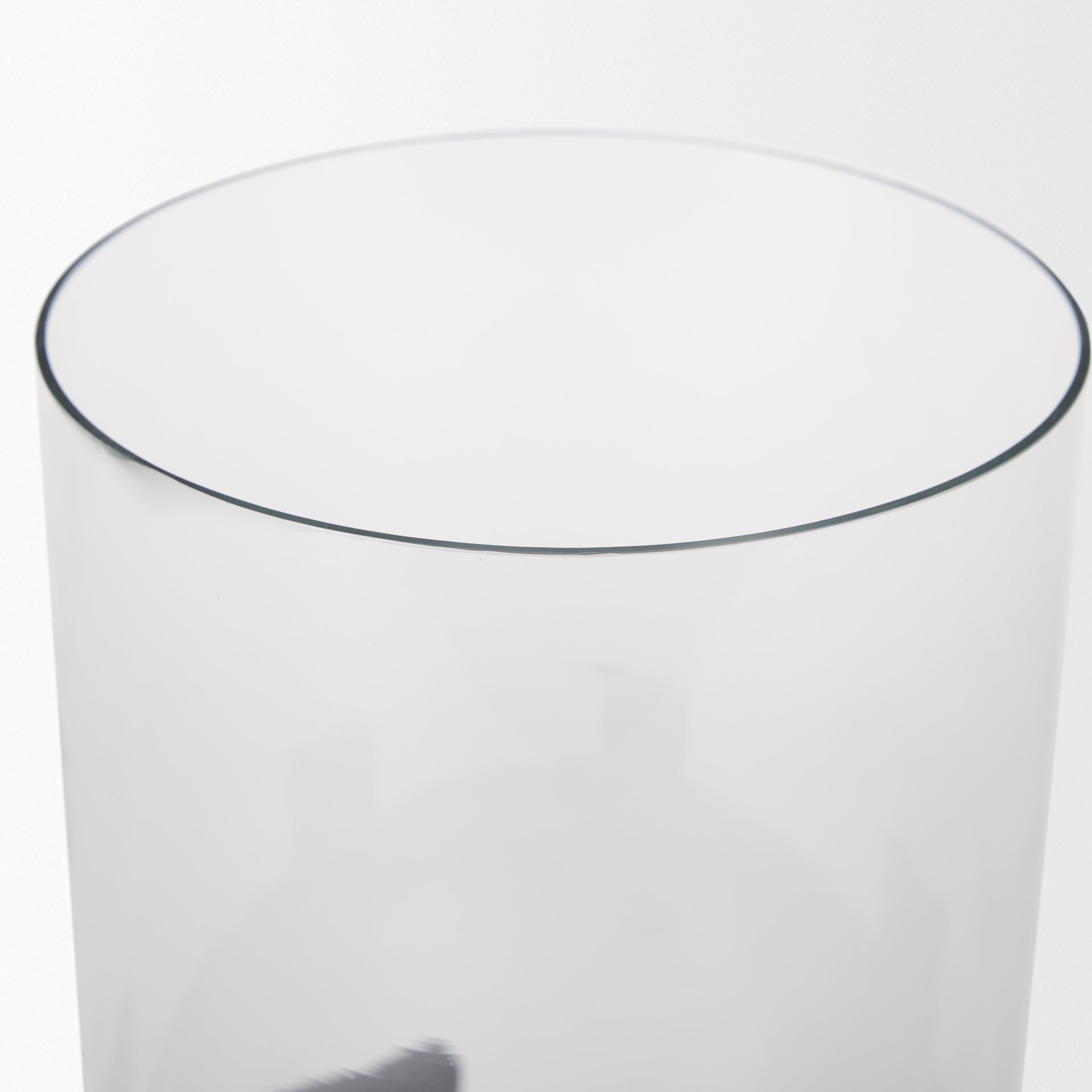 Price Small Matte Black-Brown Metal w/ Glass Hurricane Candle Holder