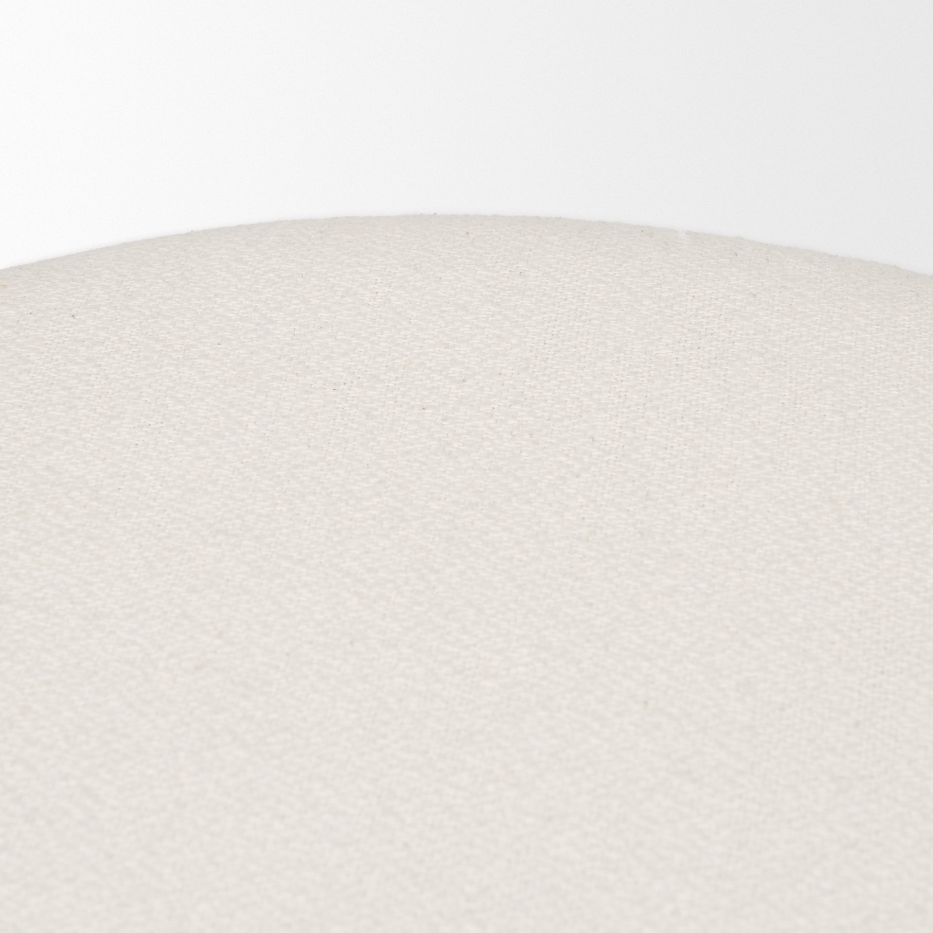 Shaiden Stool Brown Wood | Cream Fabric - ottoman-and-poufs