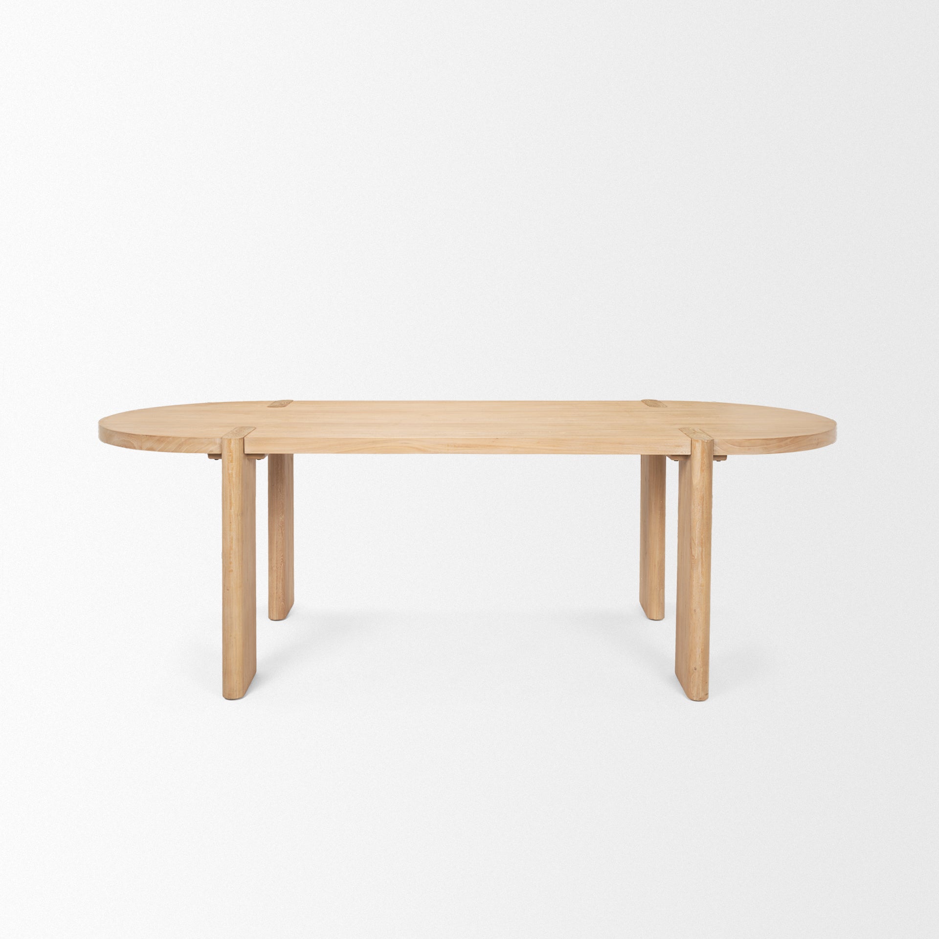 Sohan Dining Table Light Brown | Wood - dining-table