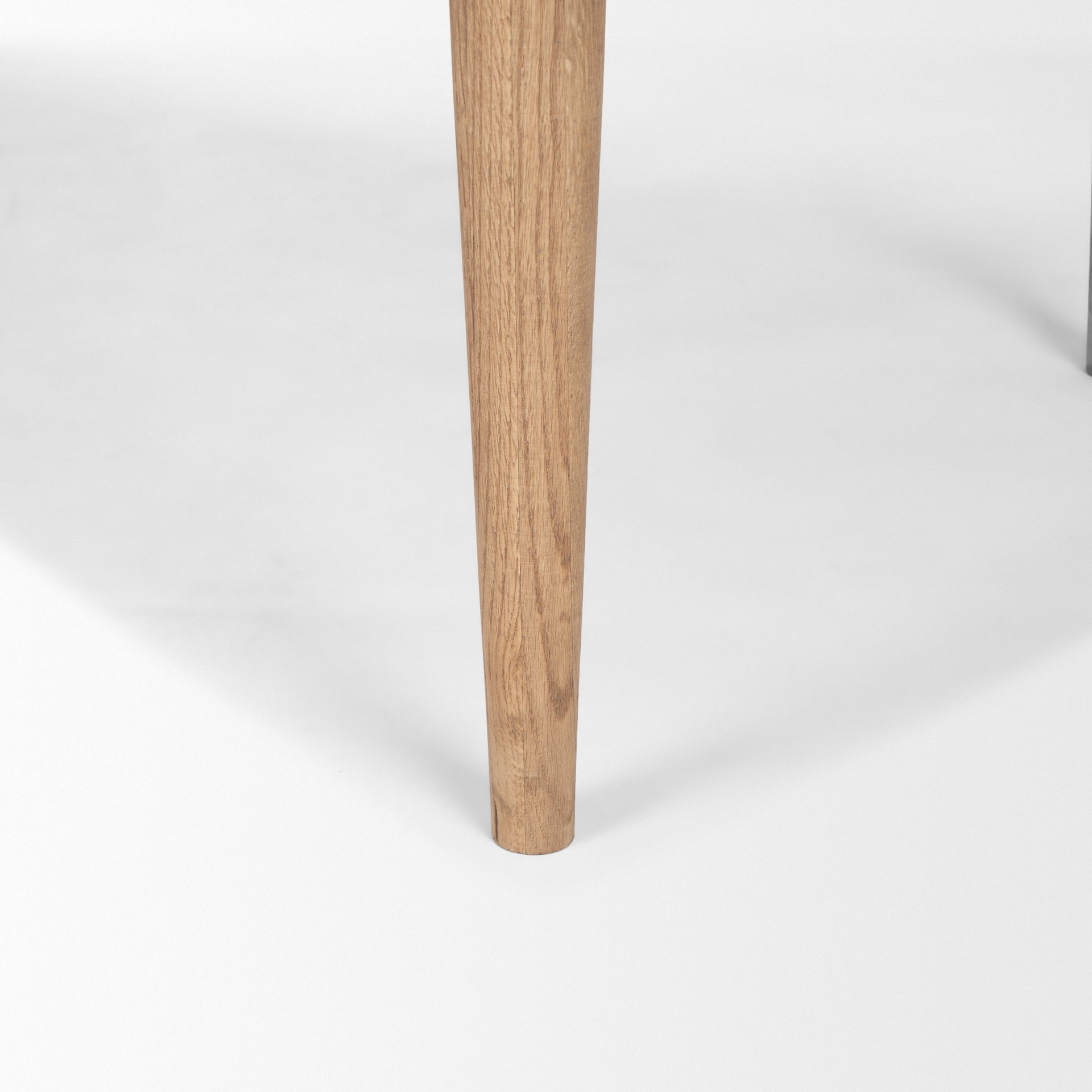 Suvan 84L Light Brown Rectangular Oak Wood Dining Table
