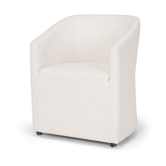 Sondra Dining Chair Cream Performance Fabric