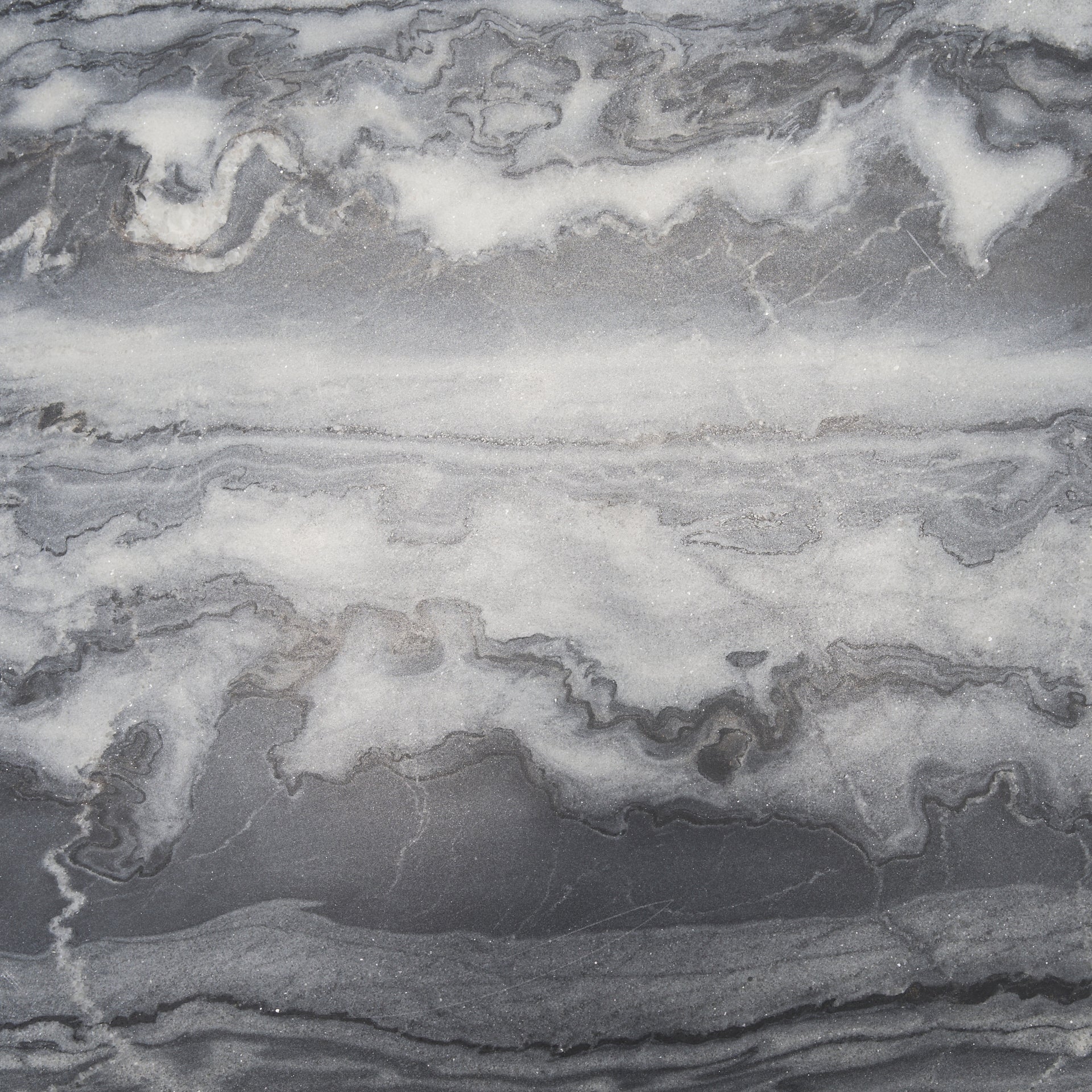 Taite Solid Dark Gray Marble Pedestal Accent Table