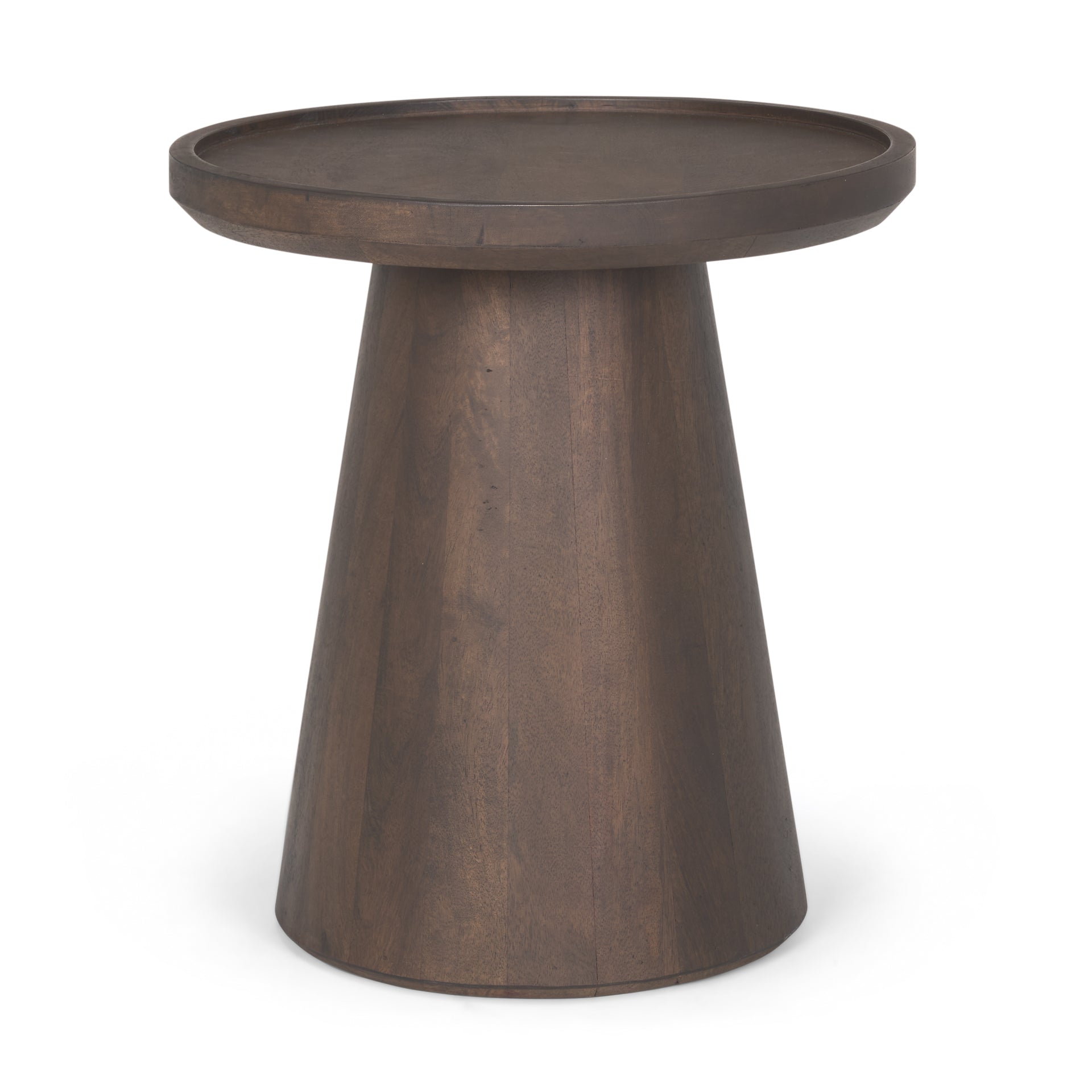 Takoda Accent Table Dark Brown Wood - end-and-side-tables