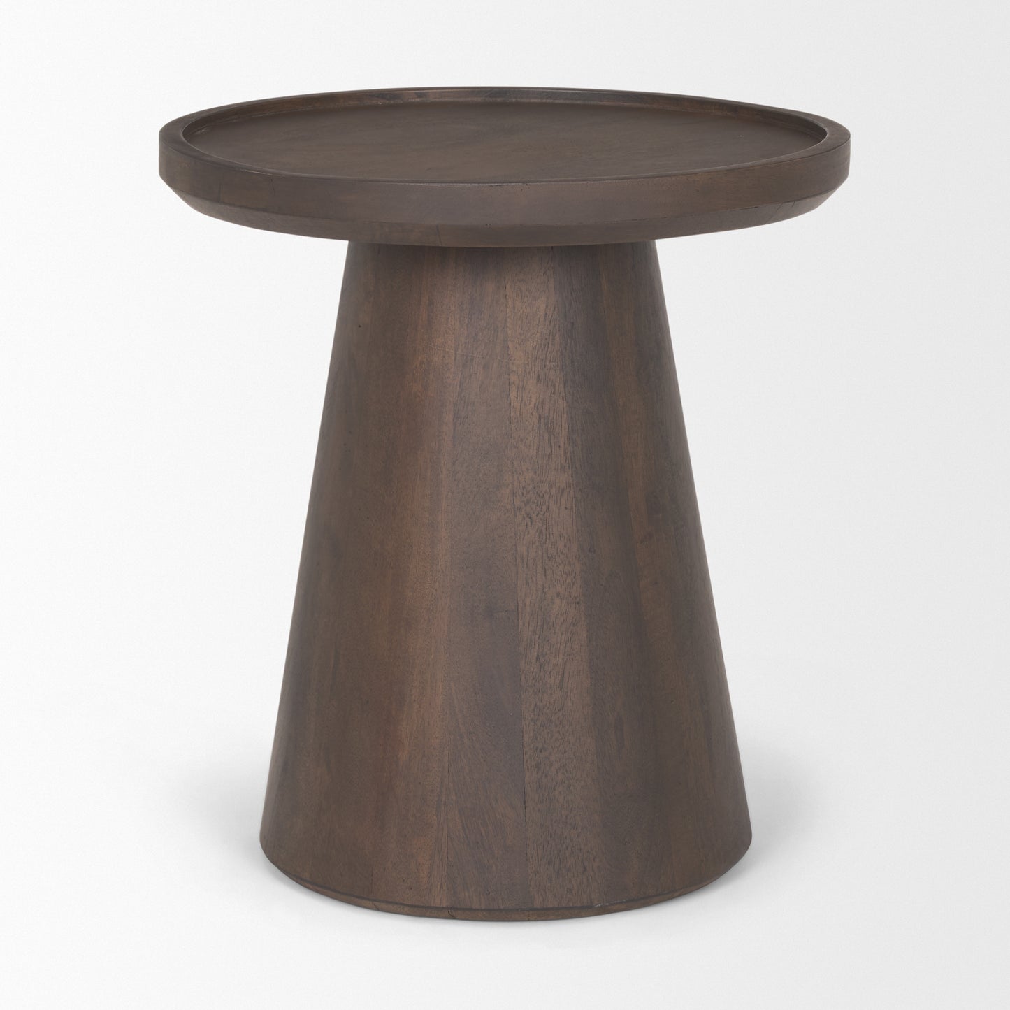 Takoda Accent Table Dark Brown Wood - end-and-side-tables