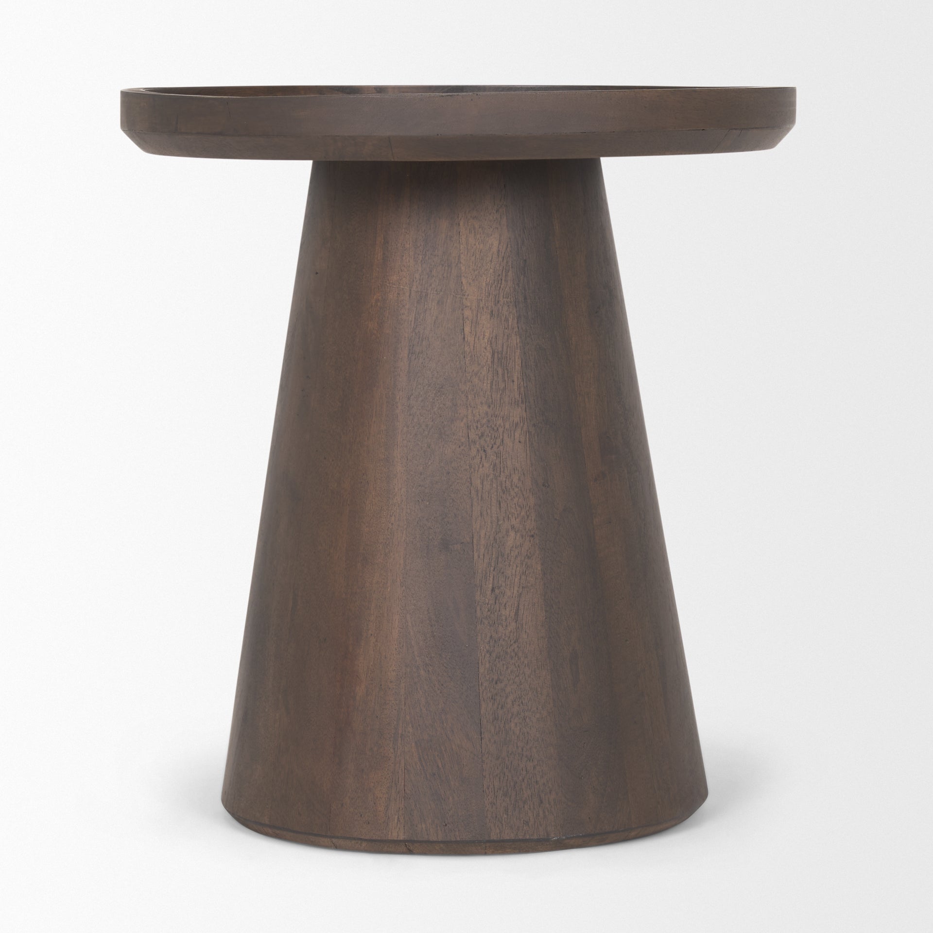 Takoda Accent Table Dark Brown Wood - end-and-side-tables