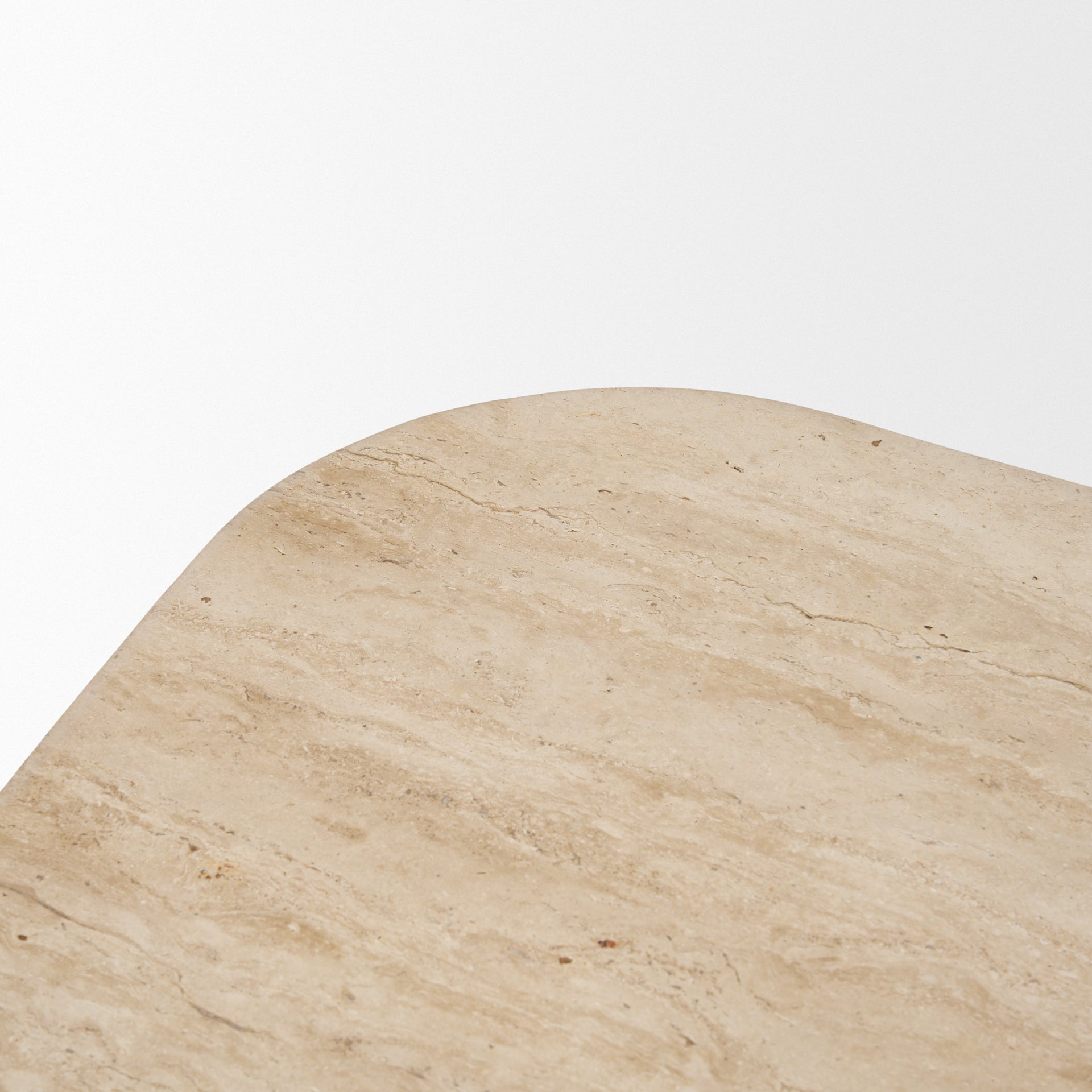 Symona Coffee Table Travertine | Medium Brown Wood | Rectangle - coffee-tables
