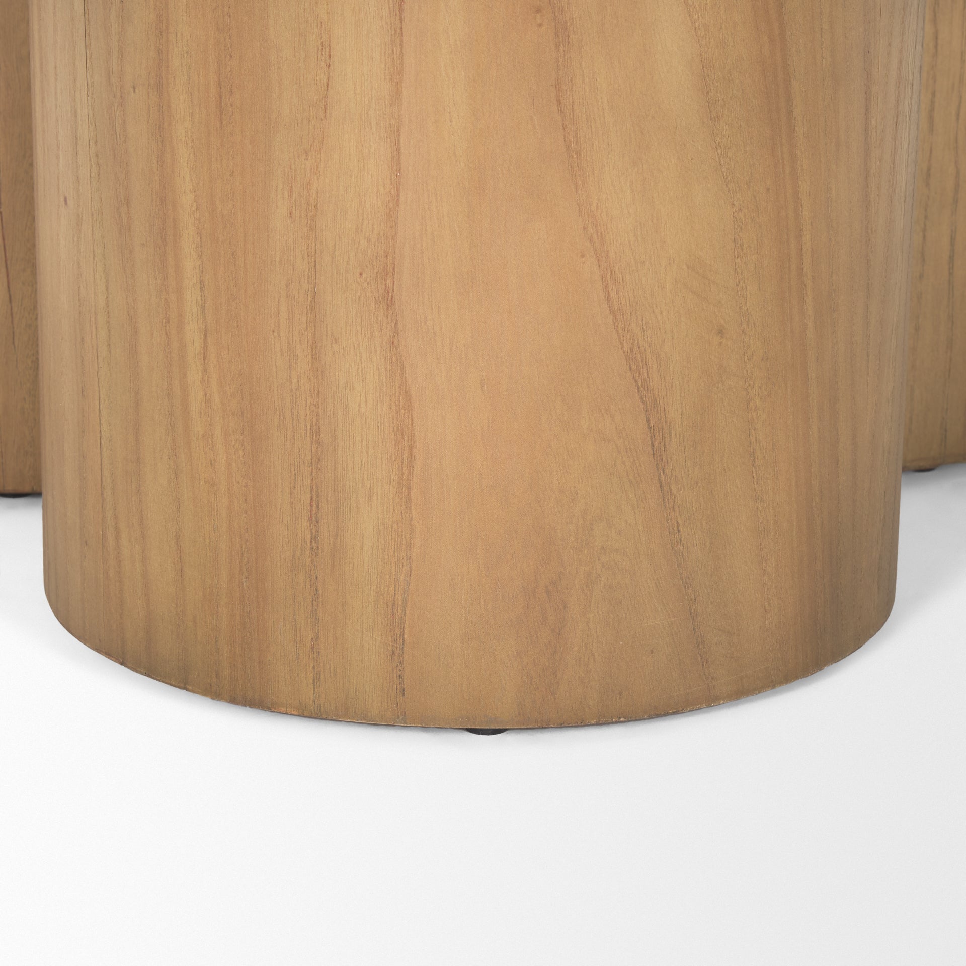 Tavi Coffee Table Brown Wood | Round - coffee-tables