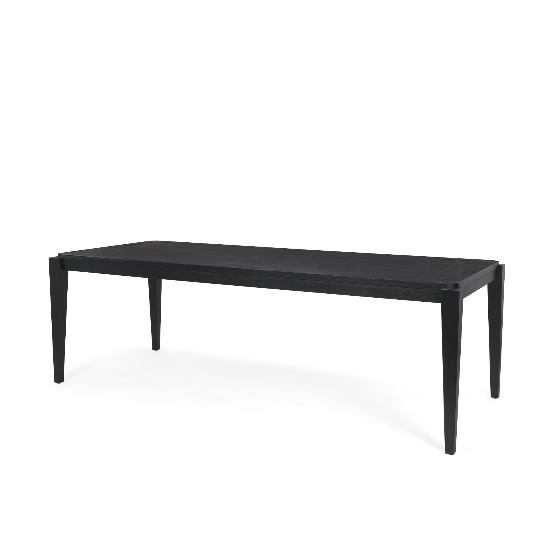 Teva Dining Table Black Wood - dining-table