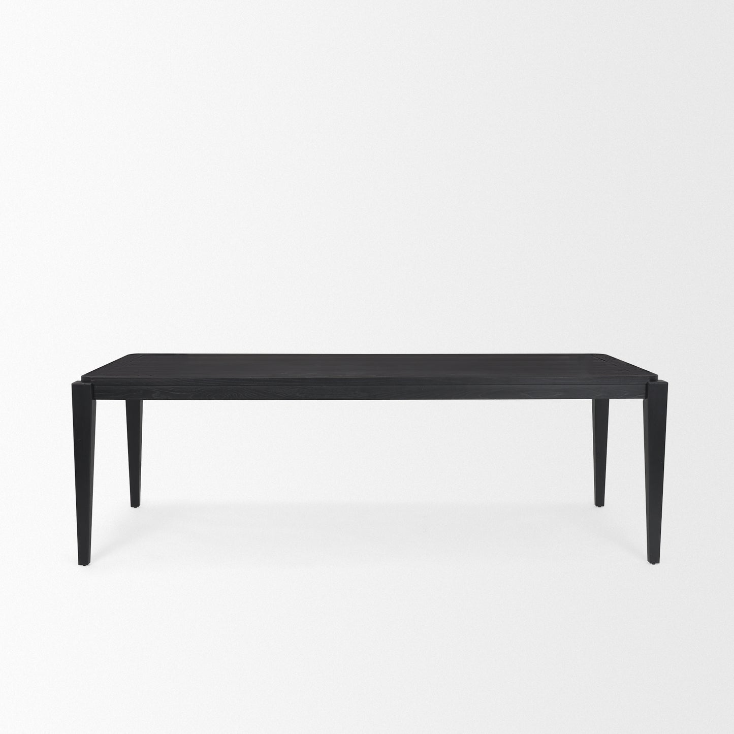 Teva Dining Table Black Wood - dining-table