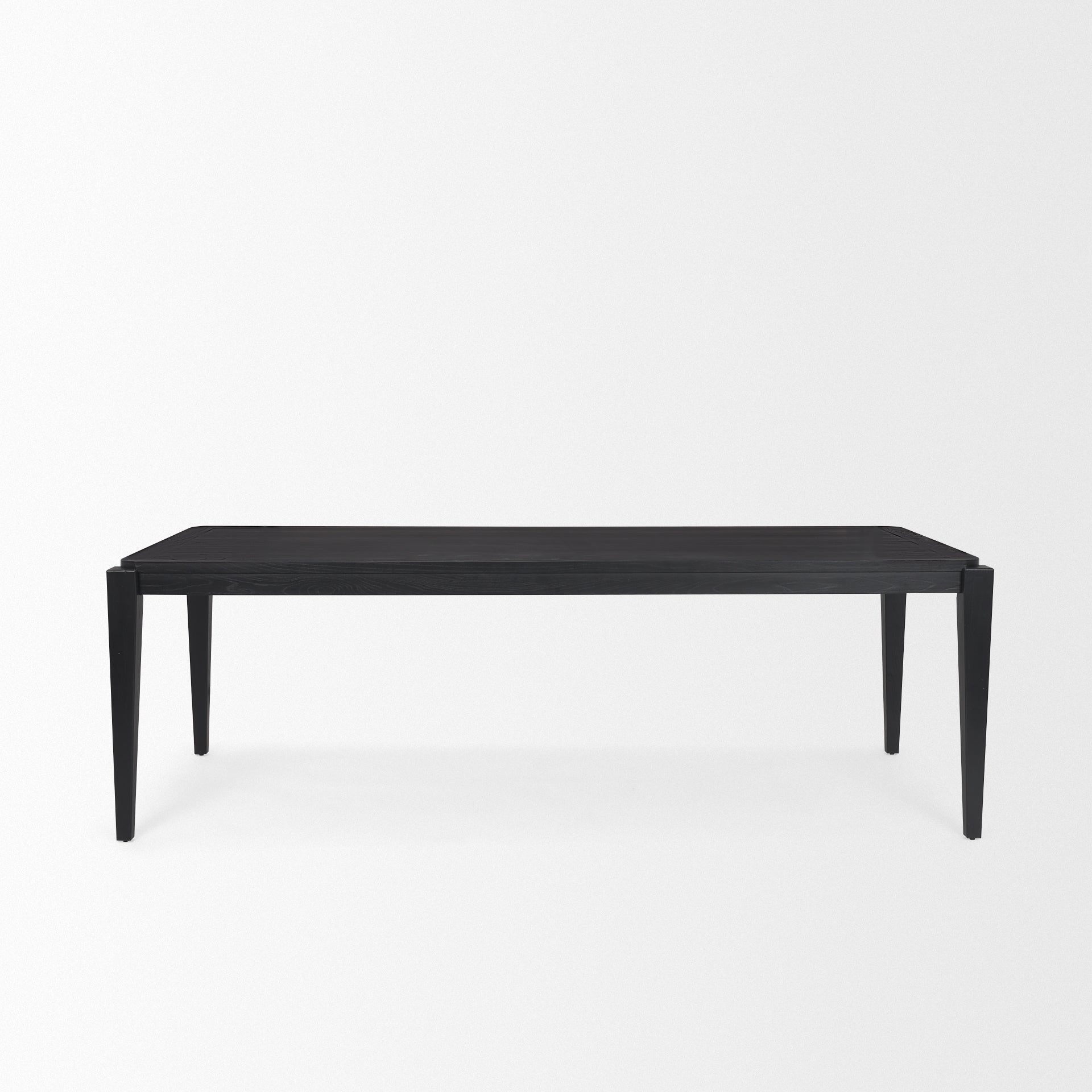 Teva Dining Table Black Wood - dining-table