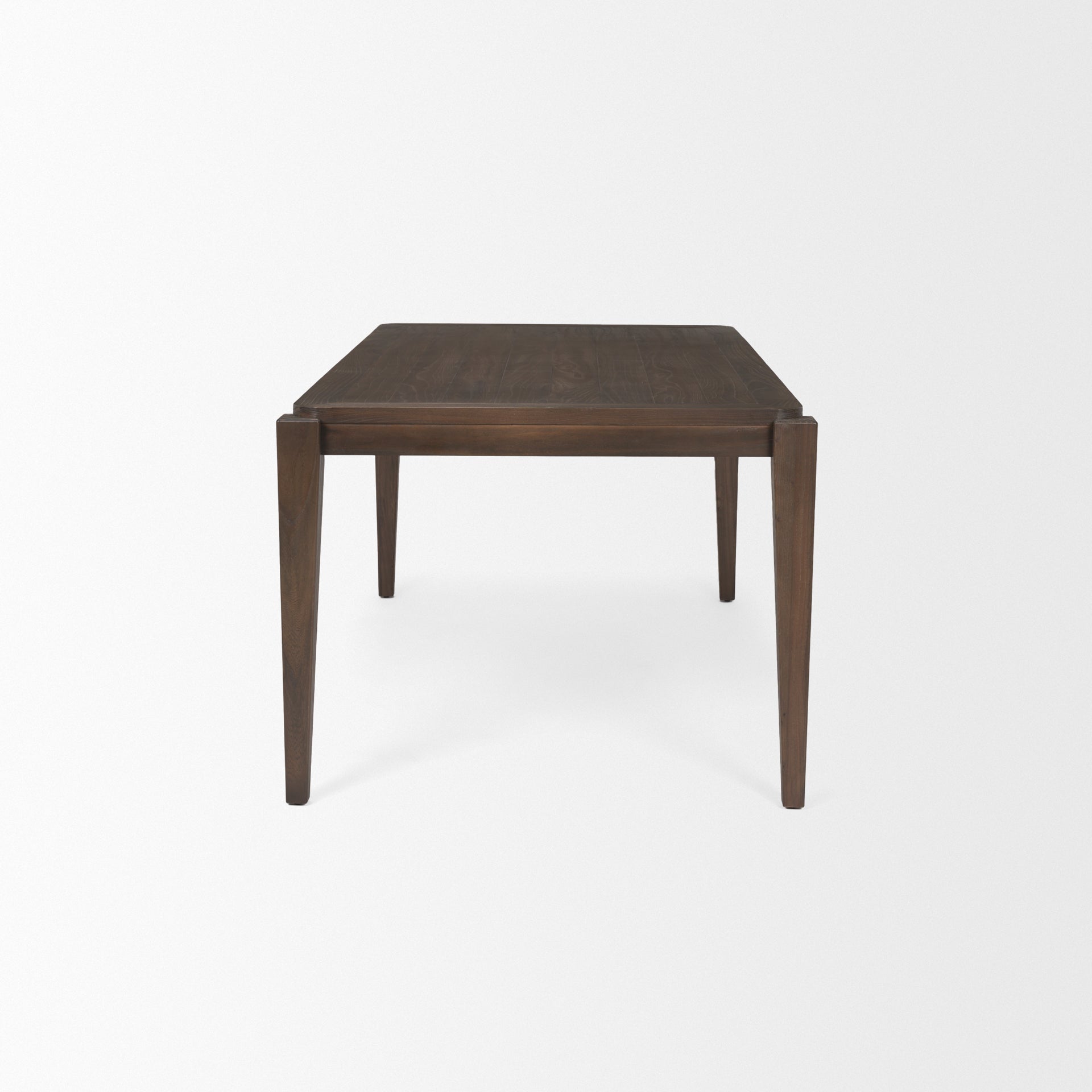 Teva Dining Table Dark Brown Wood - dining-table