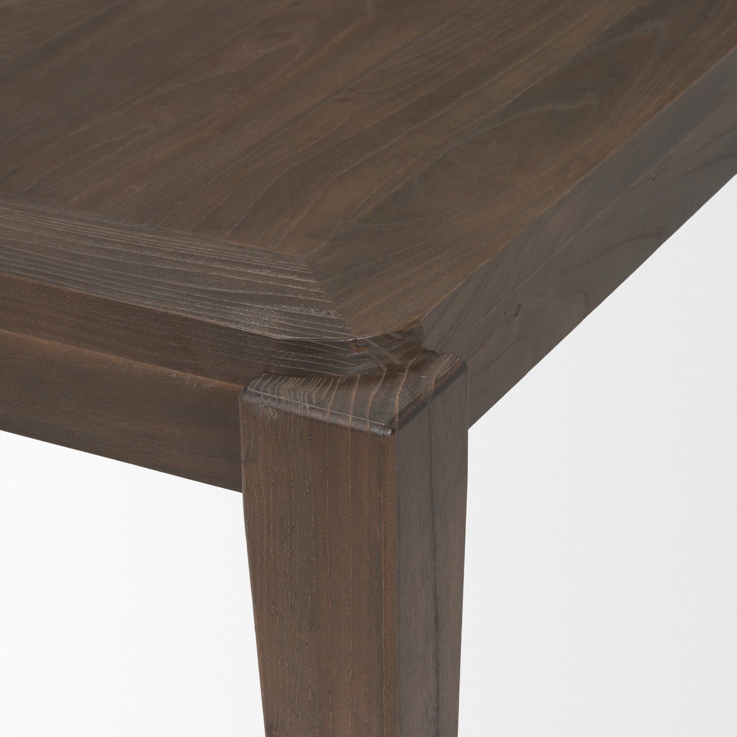 Teva Dining Table Dark Brown Wood - dining-table