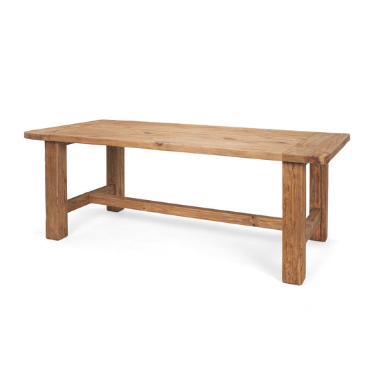 Stetson Dining Table Recycled Pine | 84L - dining-table