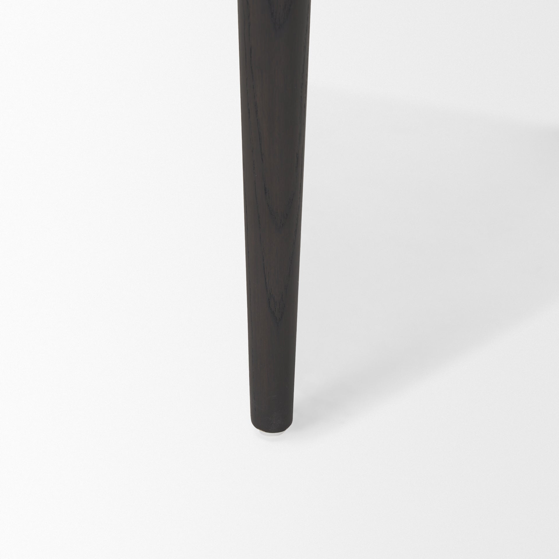 Toni Leather Dining Chair Dark Brown Wood | Leather - dining-chairs