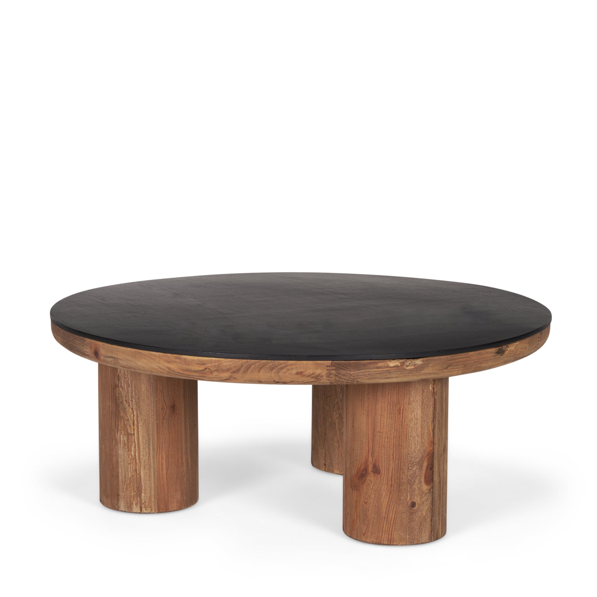 Tuscon Coffee Table Recycled Pine | Black Oak - coffee-tables