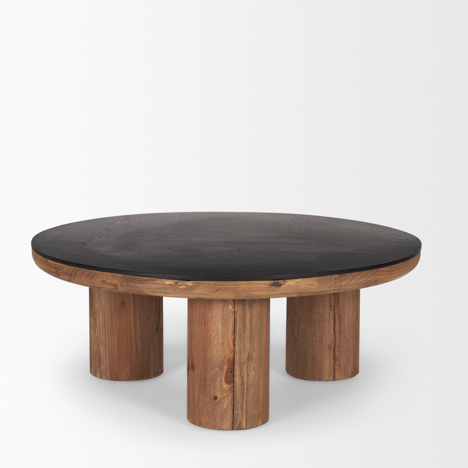 Tuscon Coffee Table Recycled Pine | Black Oak - coffee-tables