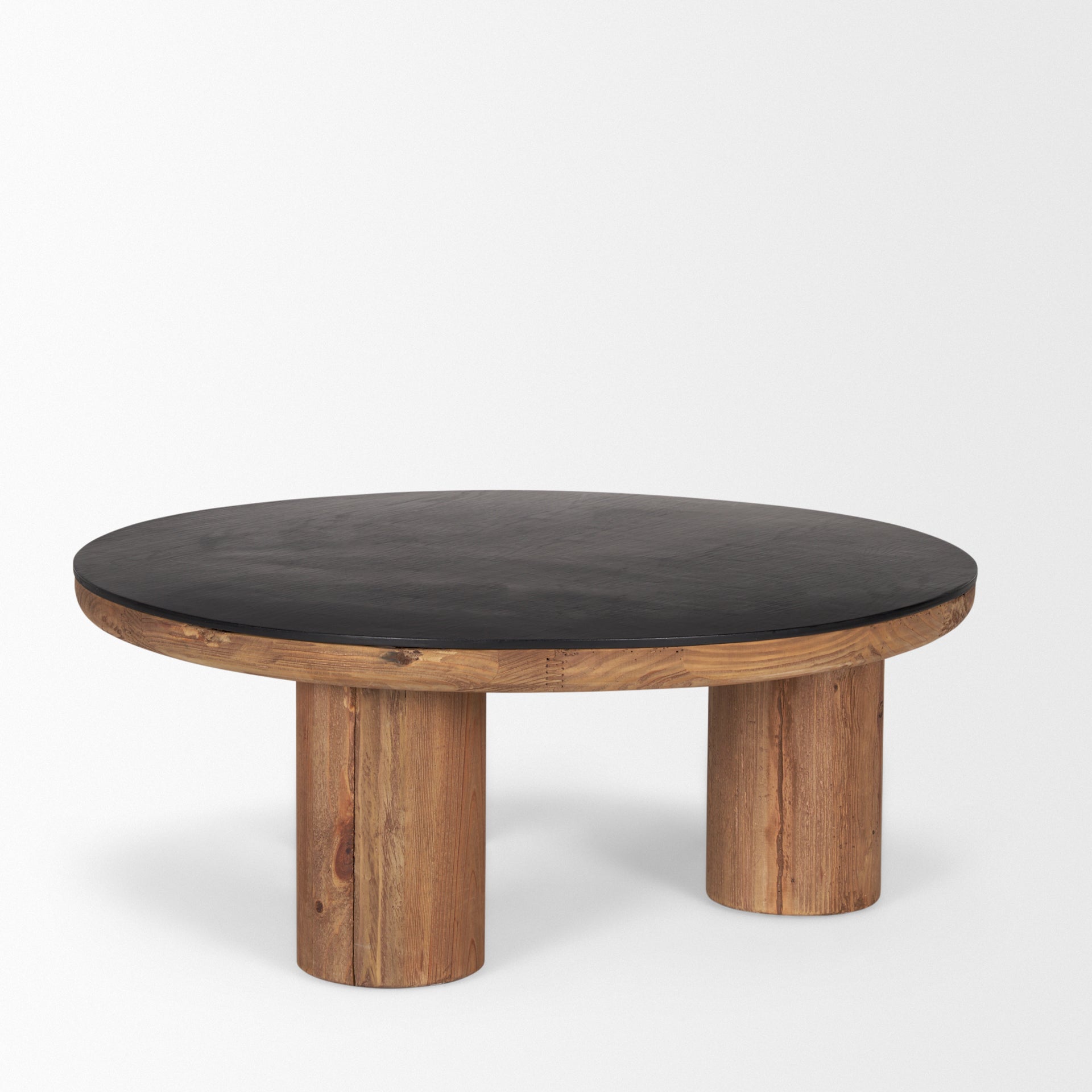 Tuscon Coffee Table Recycled Pine | Black Oak - coffee-tables