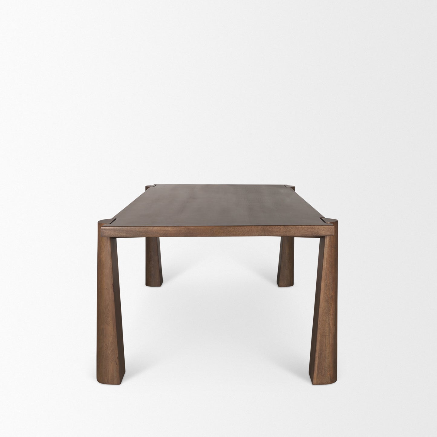 Tammar Dining Table Medium Brown | Wood - dining-table