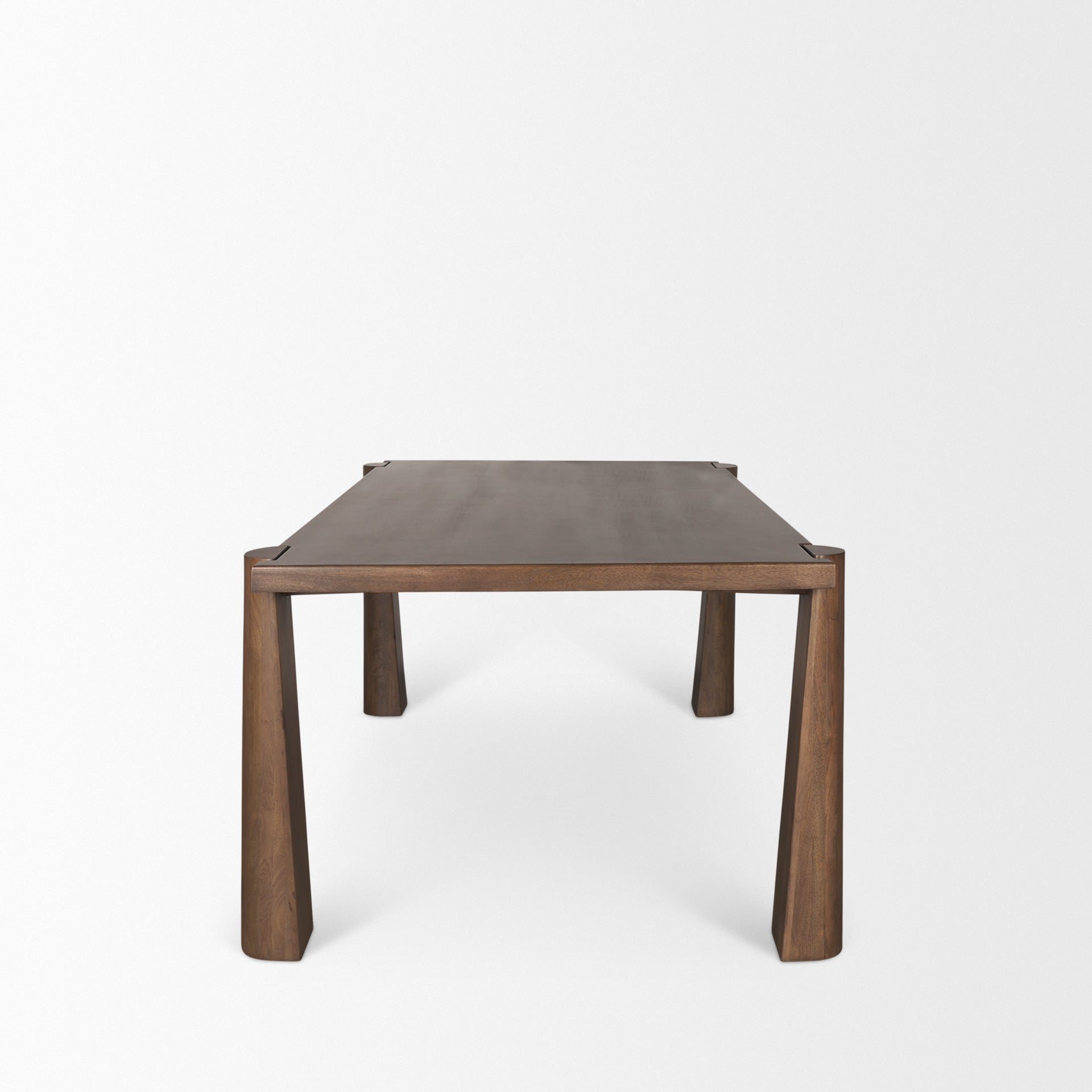 Tammar Dining Table Medium Brown | Wood - dining-table