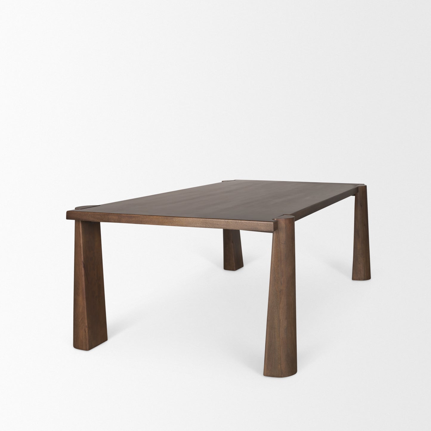 Tammar Dining Table Medium Brown | Wood - dining-table